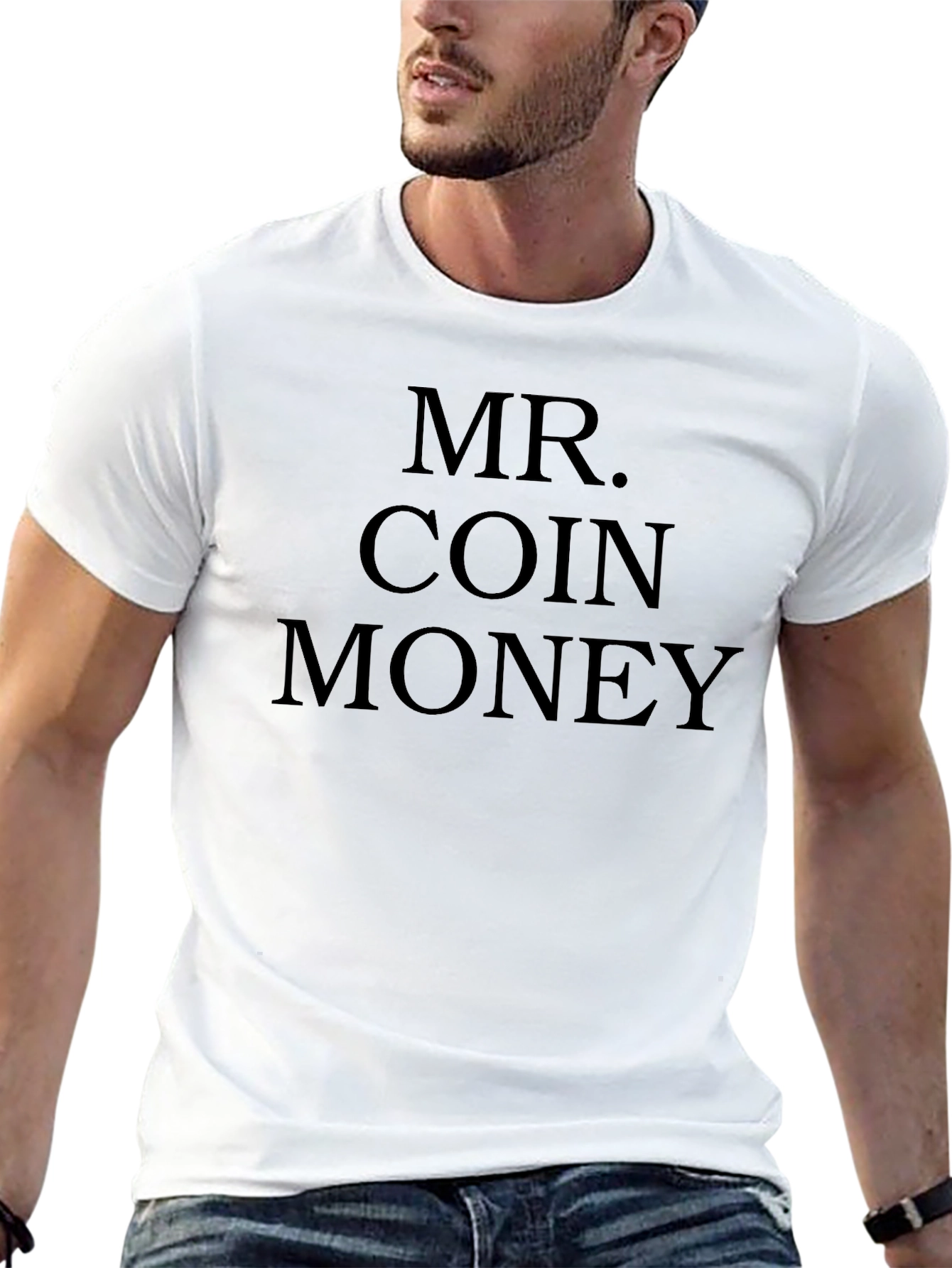 Mr. Coin Money Graphic T-Shirt