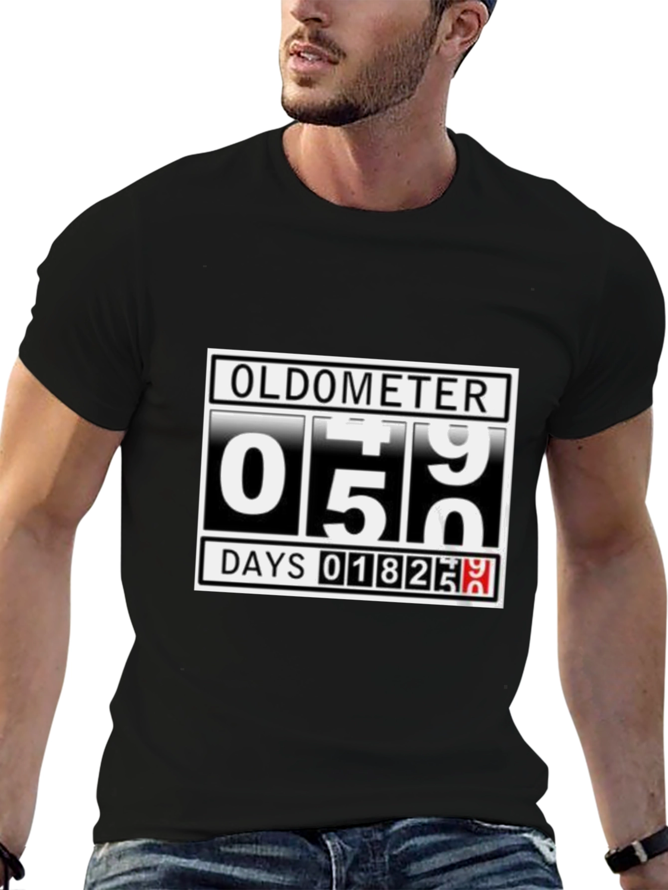 Oldometer 50th Birthday T-Shirt