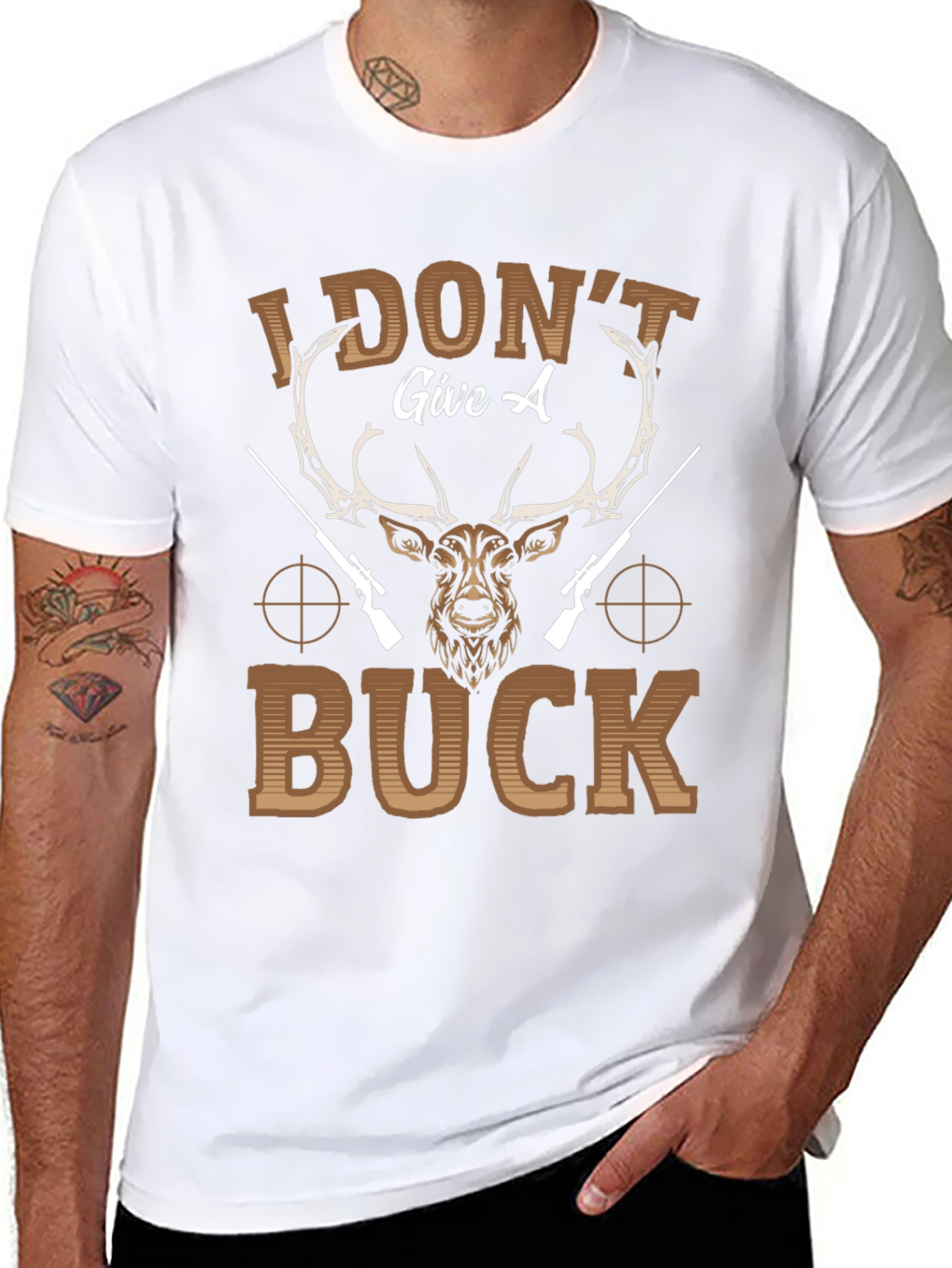 I Dont Give a Buck Deer Hunting T-Shirt