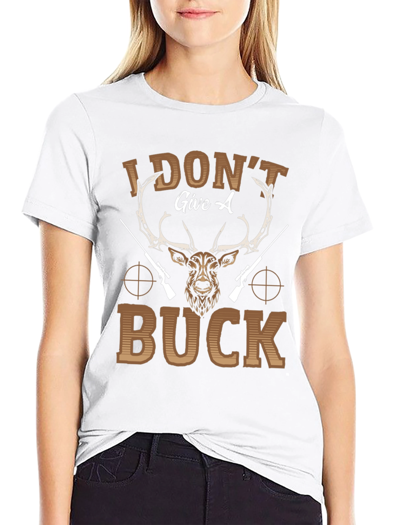 I Dont Give a Buck Deer Hunting T-Shirt