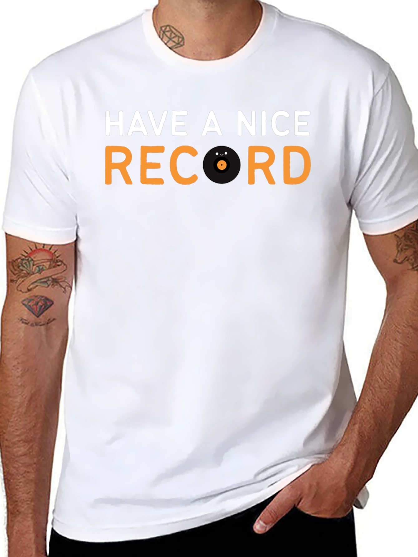 Have a Nice Record Graphic T-Shirt