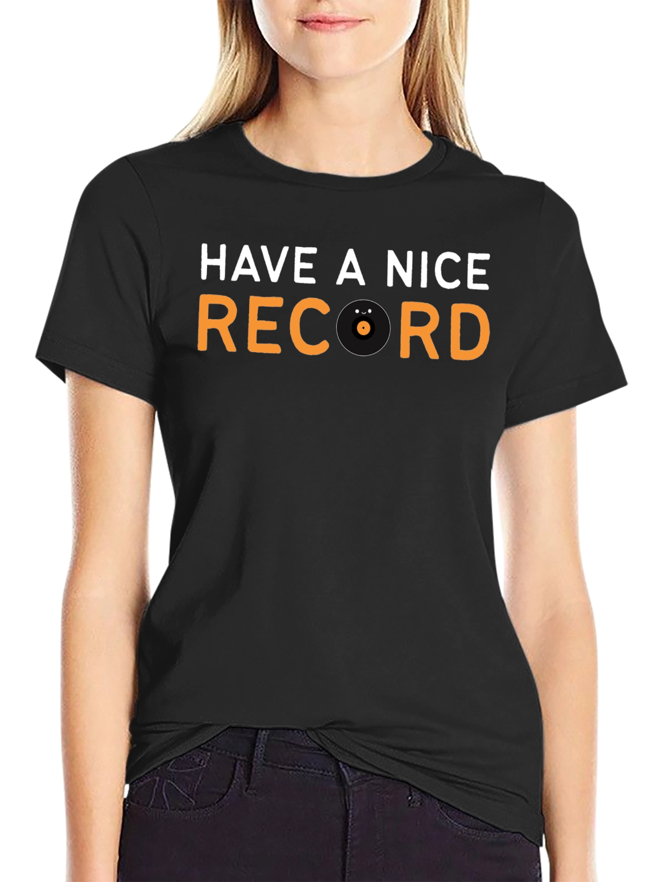Have a Nice Record Graphic T-Shirt
