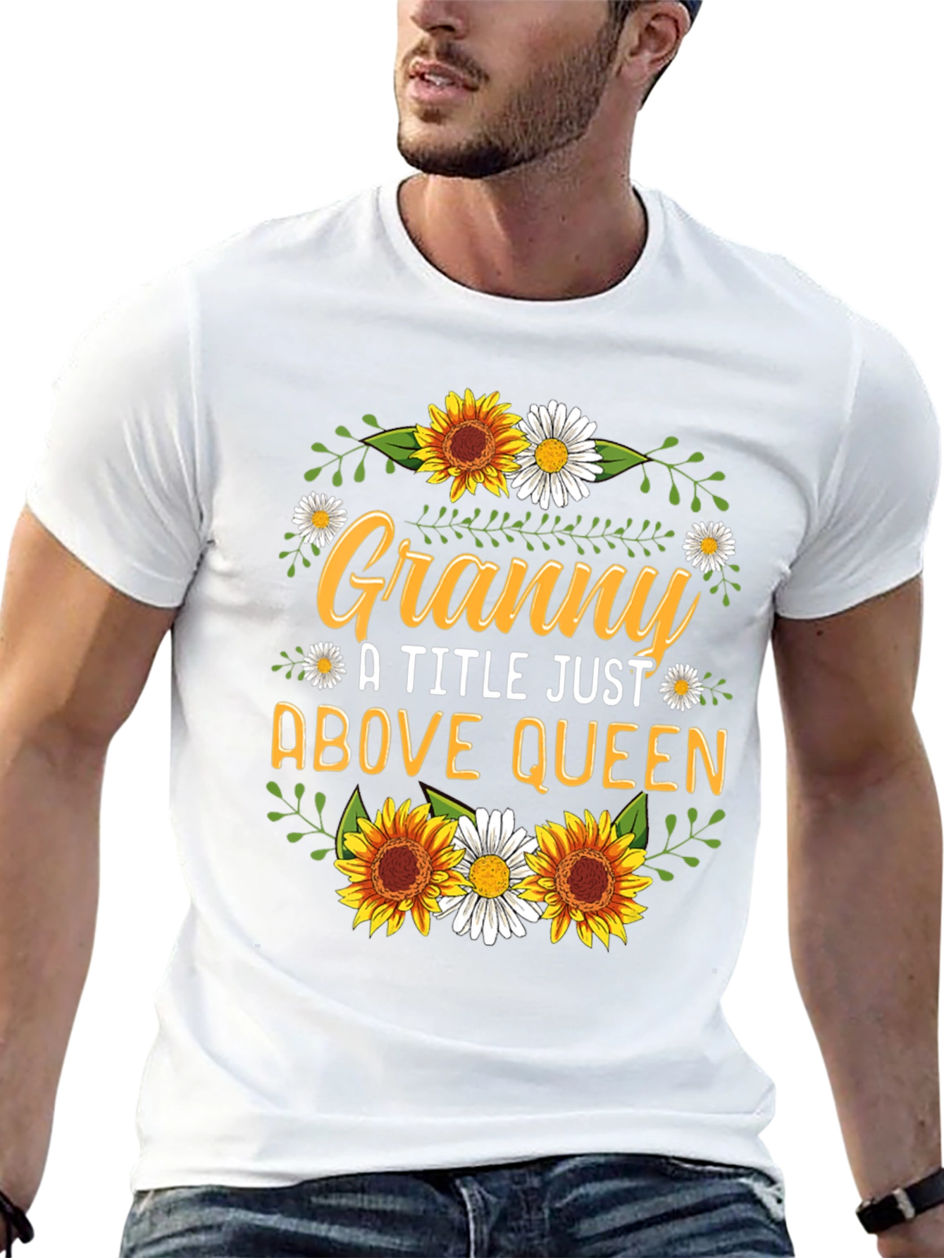 Granny Above Queen Graphic T-Shirt