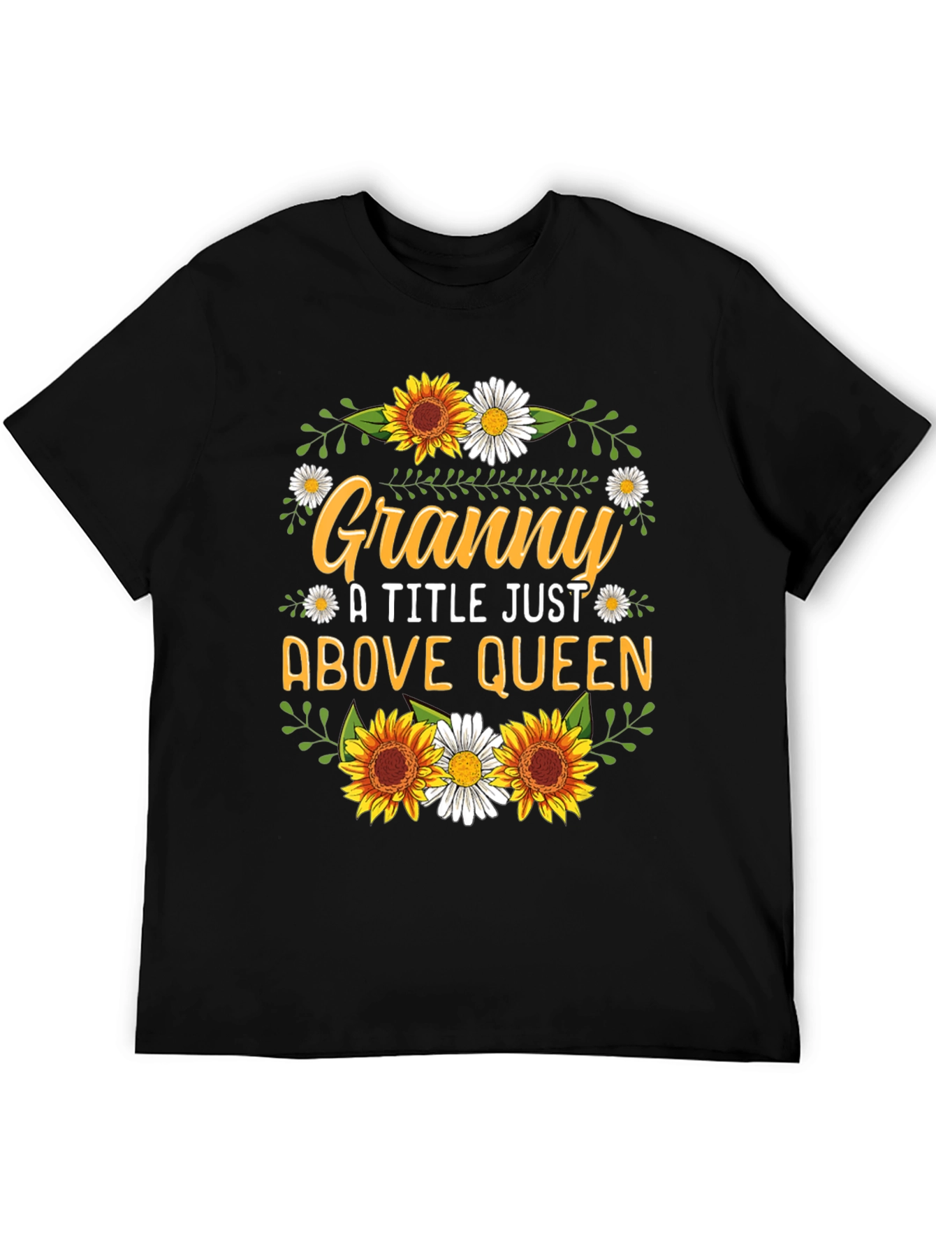 Granny Above Queen Graphic T-Shirt