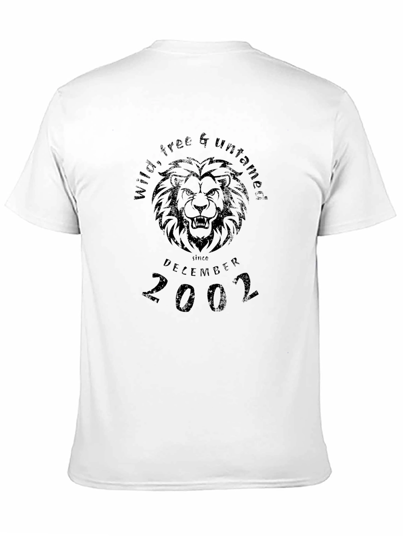 Wild Free & Untamed Lion Graphic Tee