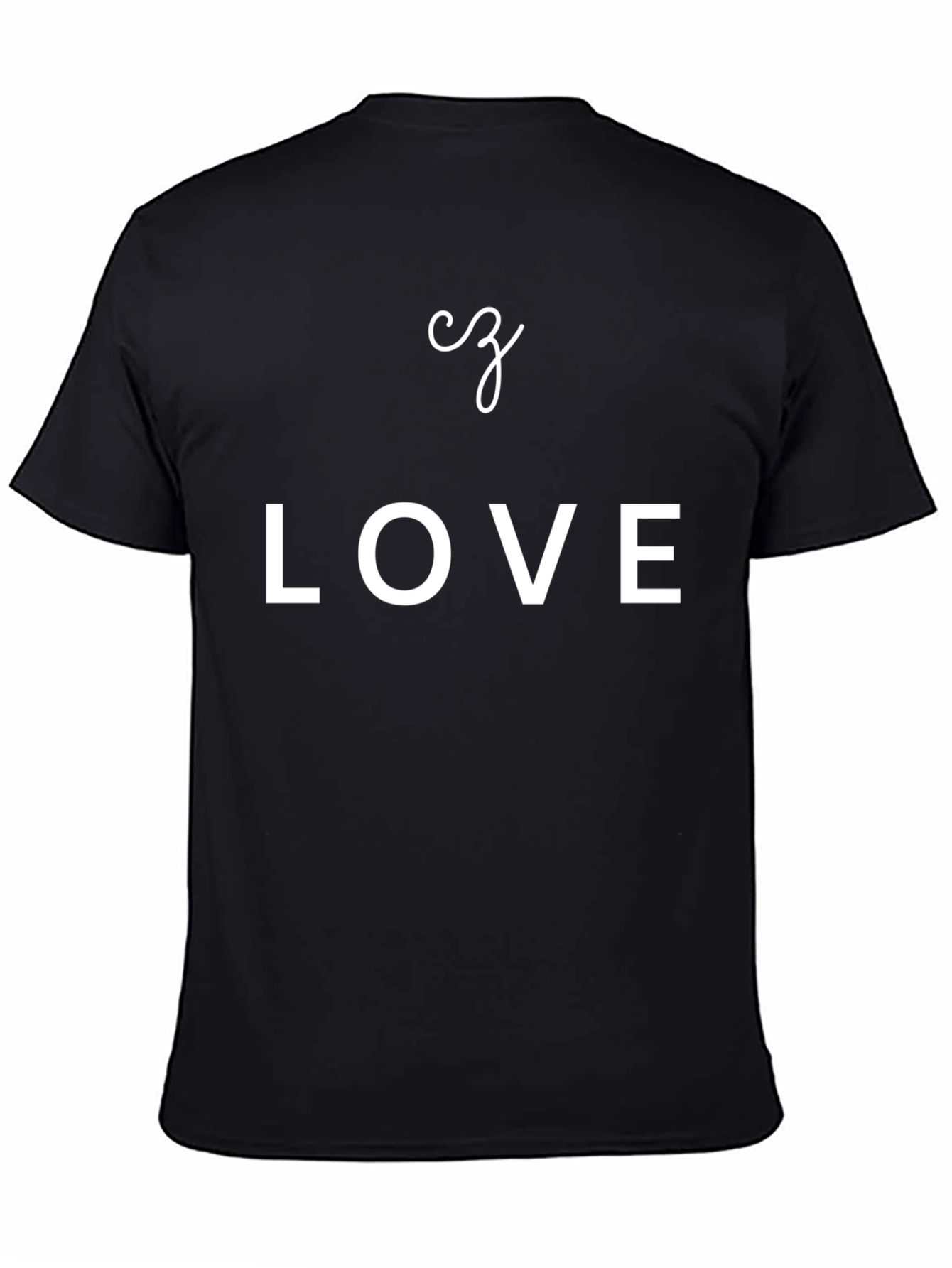 CZ Love Black T-Shirt