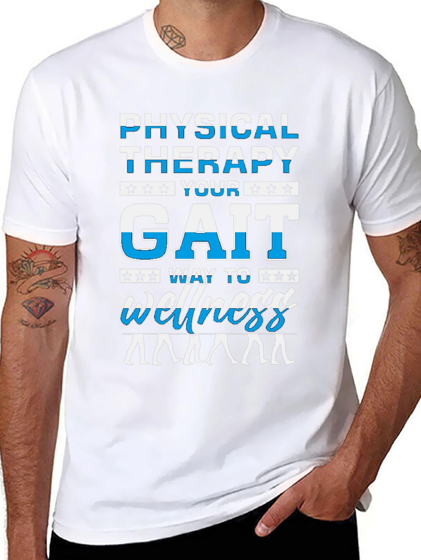 Physical Therapy Gait Wellness T-Shirt