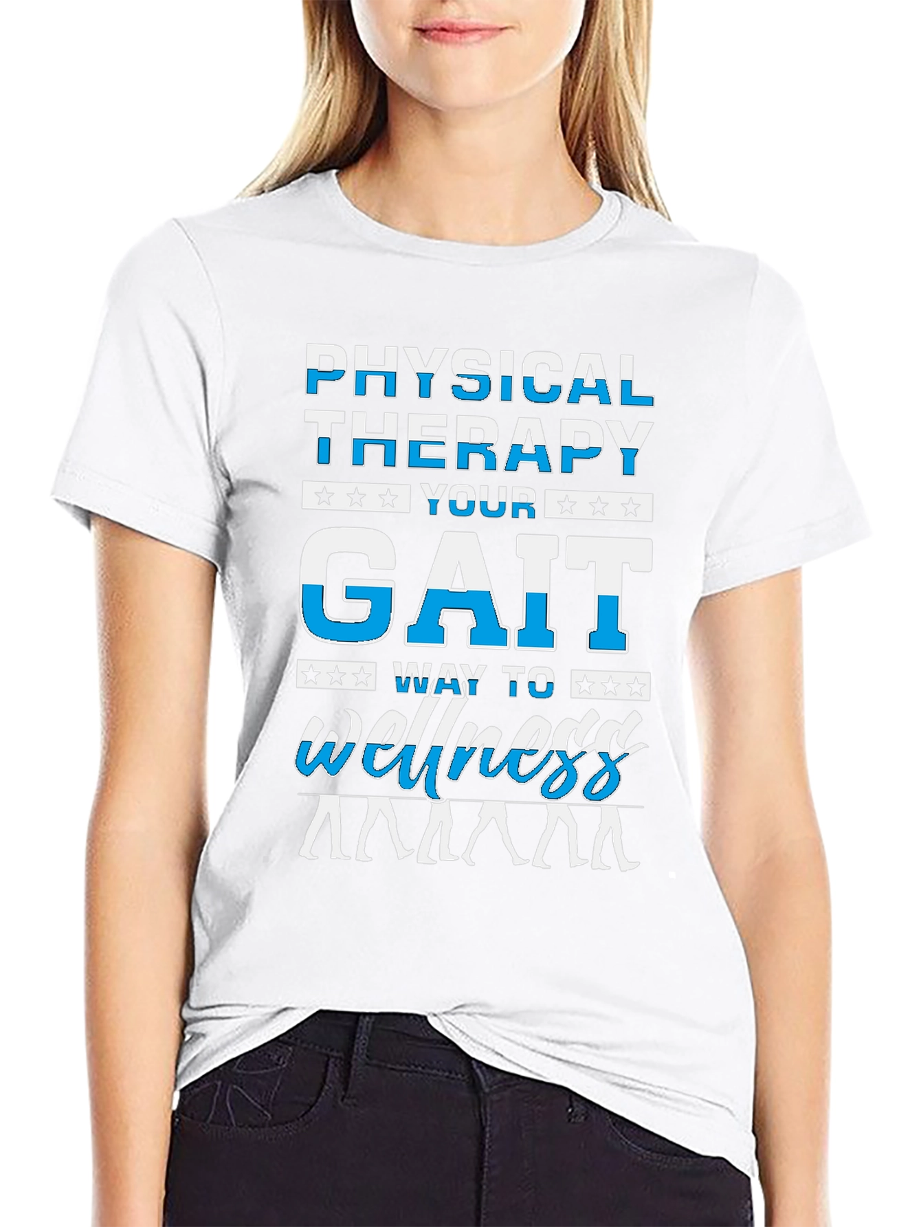Physical Therapy Gait Wellness T-Shirt