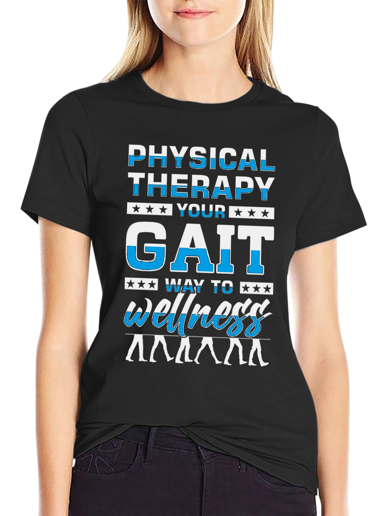 Physical Therapy Gait Wellness T-Shirt
