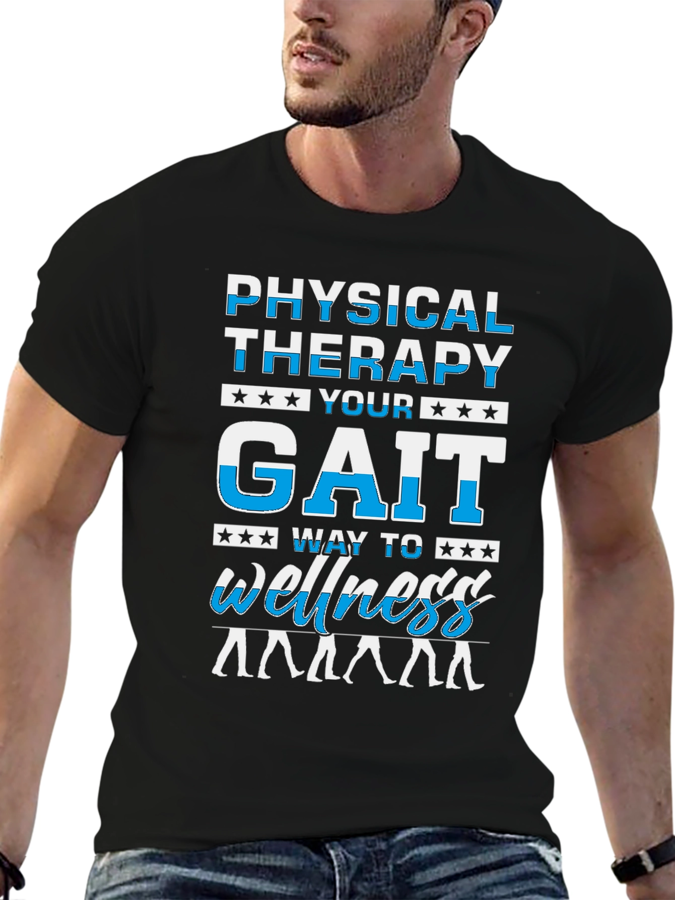 Physical Therapy Gait Wellness T-Shirt
