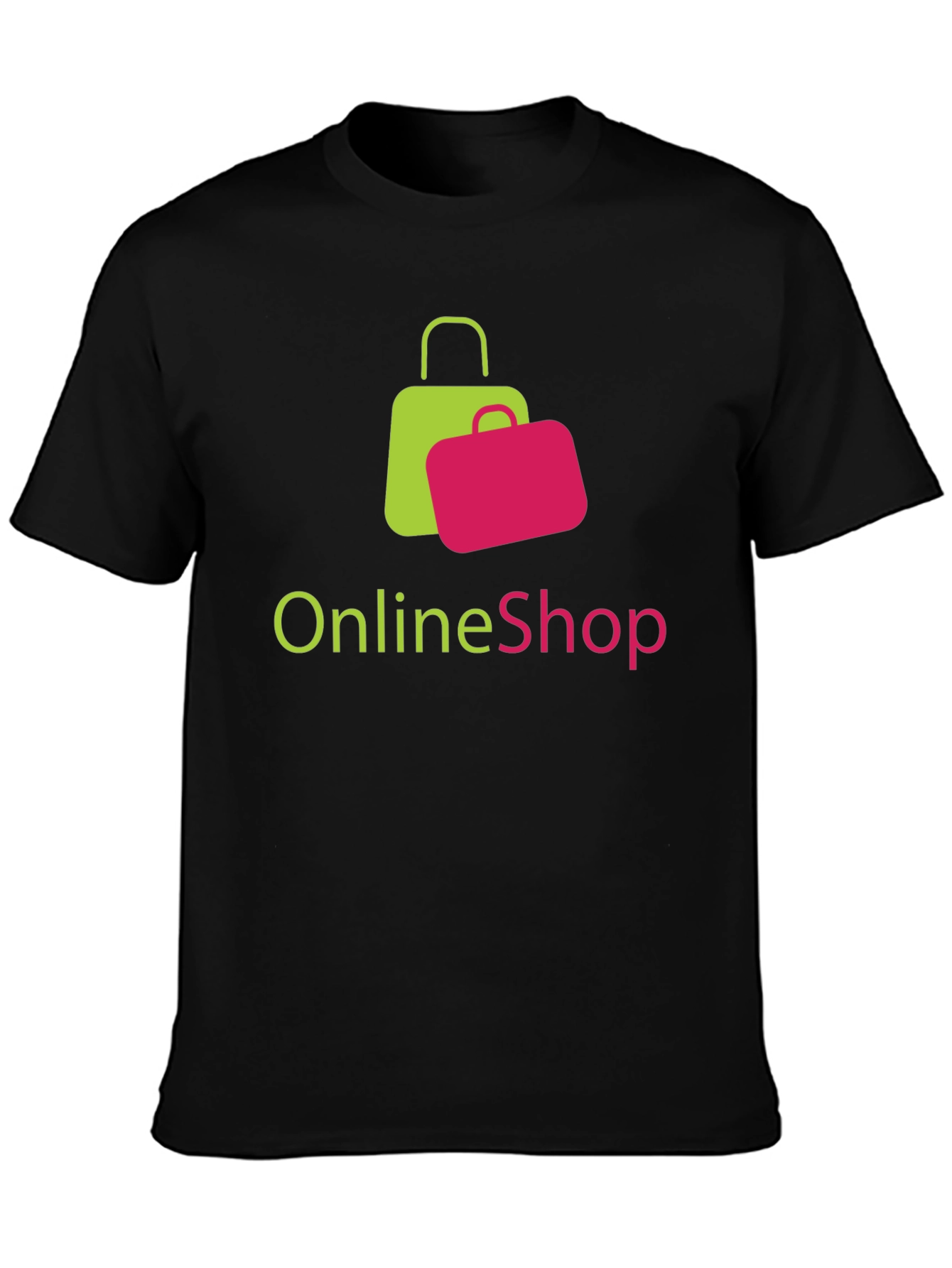 Online Shop T-Shirt - Modern Graphic Tee