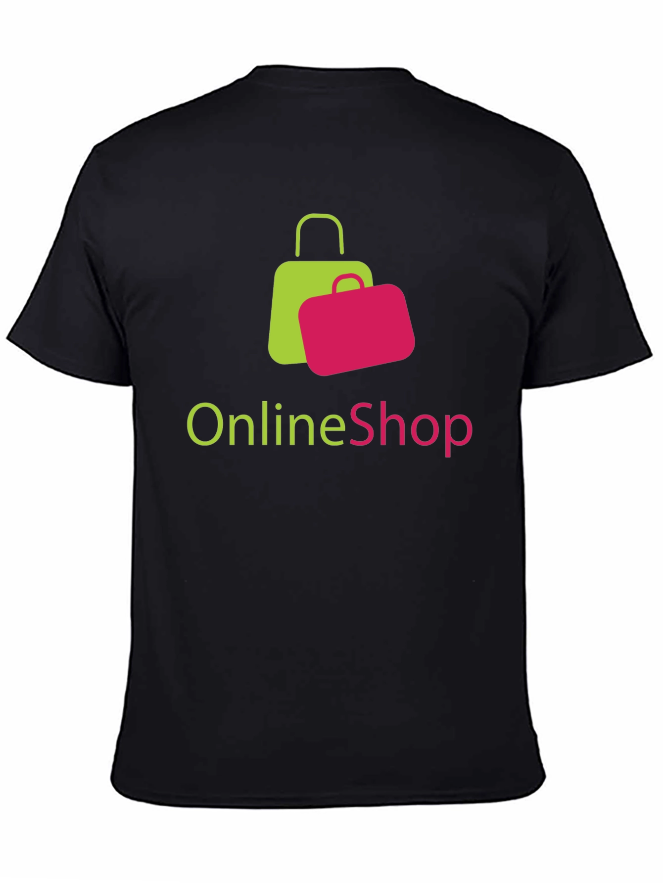 Online Shop T-Shirt - Modern Graphic Tee