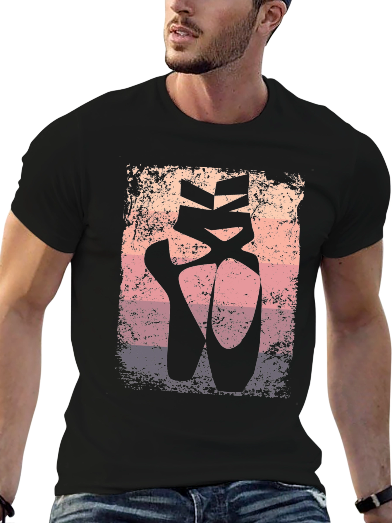 Ballet Pointe Shoes Graphic Tee - Dance Lover Shirt