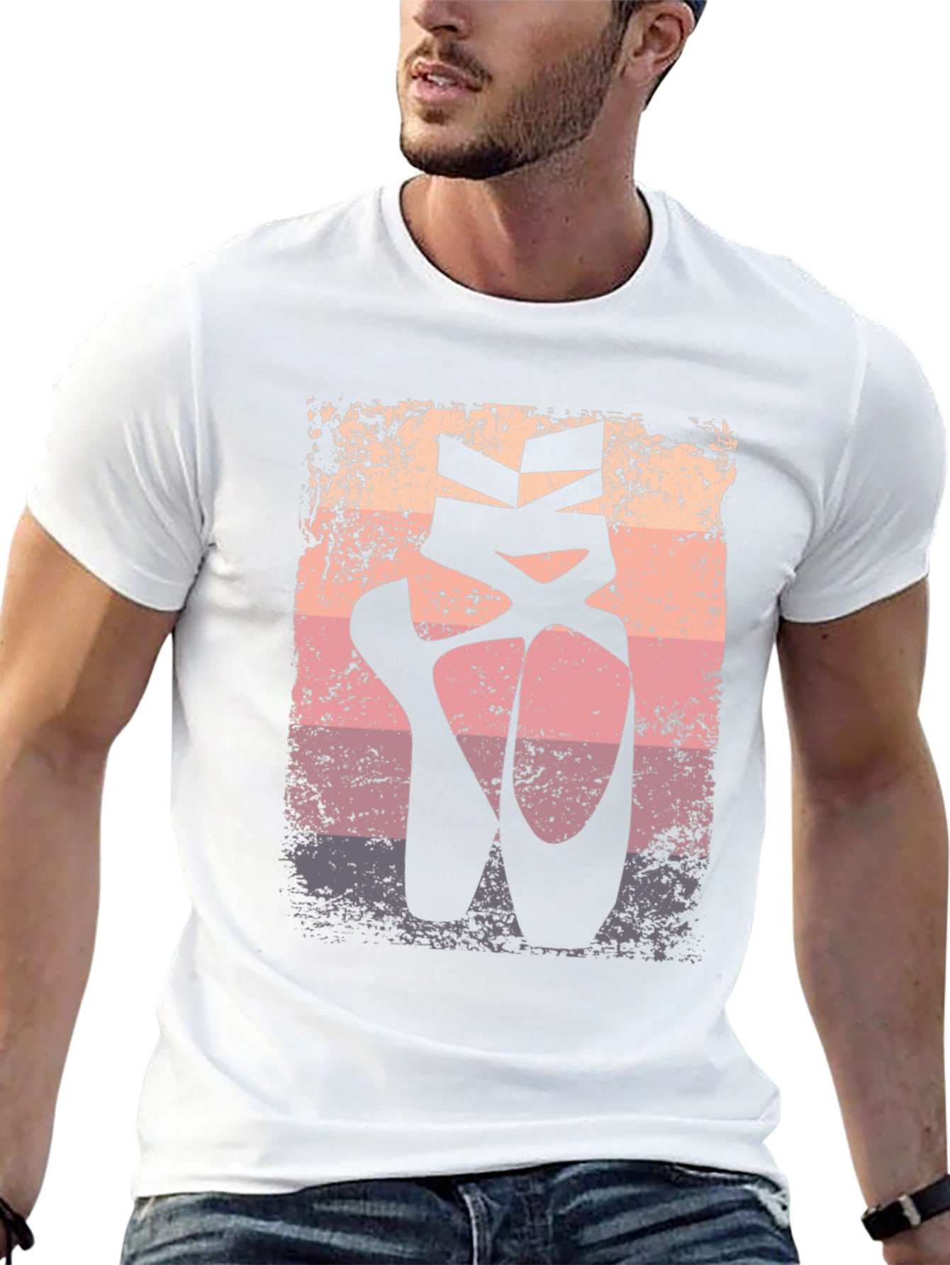 Ballet Pointe Shoes Graphic Tee - Dance Lover Shirt