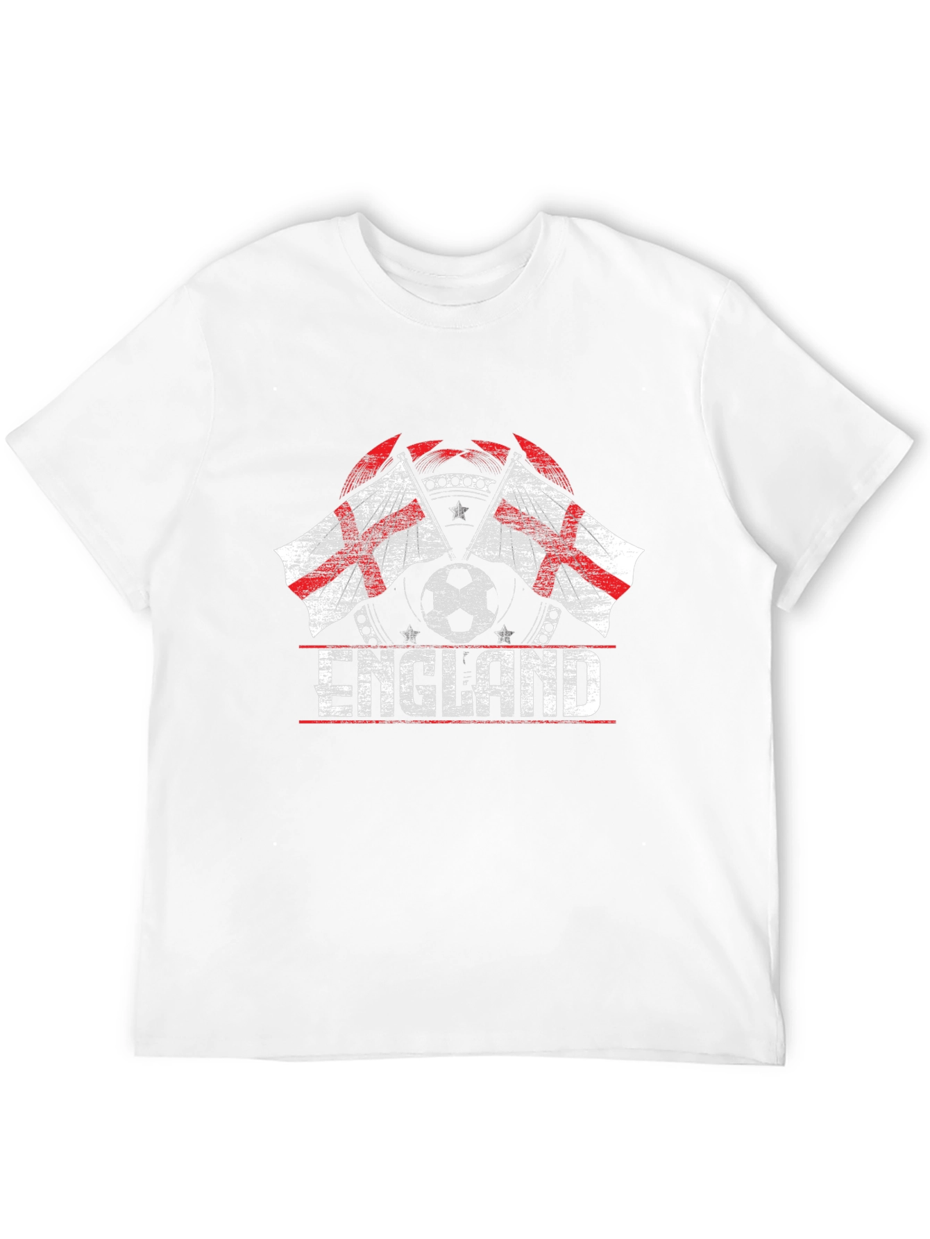 England Flag Soccer T-Shirt