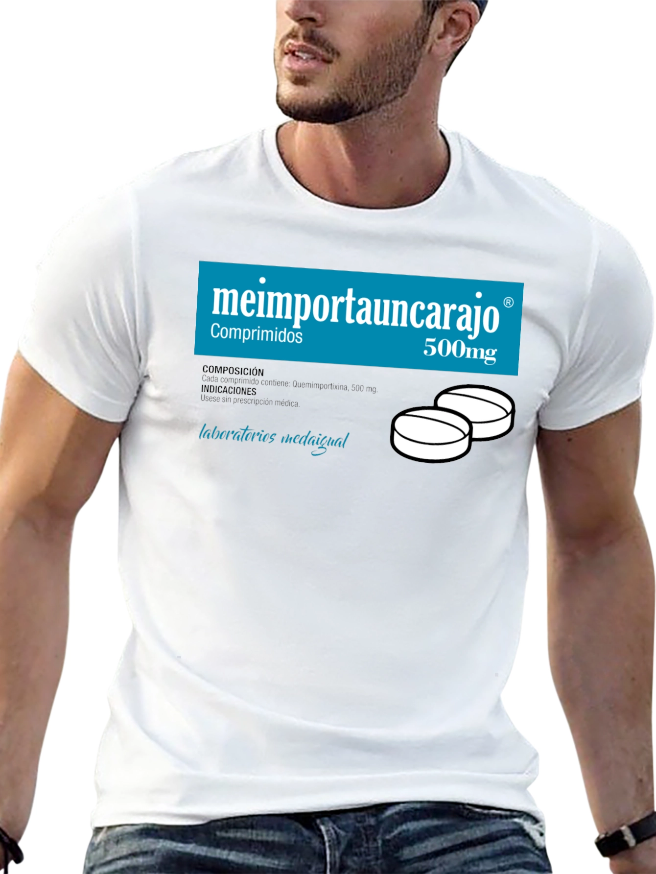 Humorous Me Importa Un Carajo T-Shirt