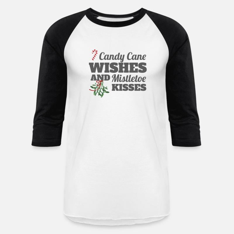 Candy Cane Wishes and Mistletoe Kisses Christmas