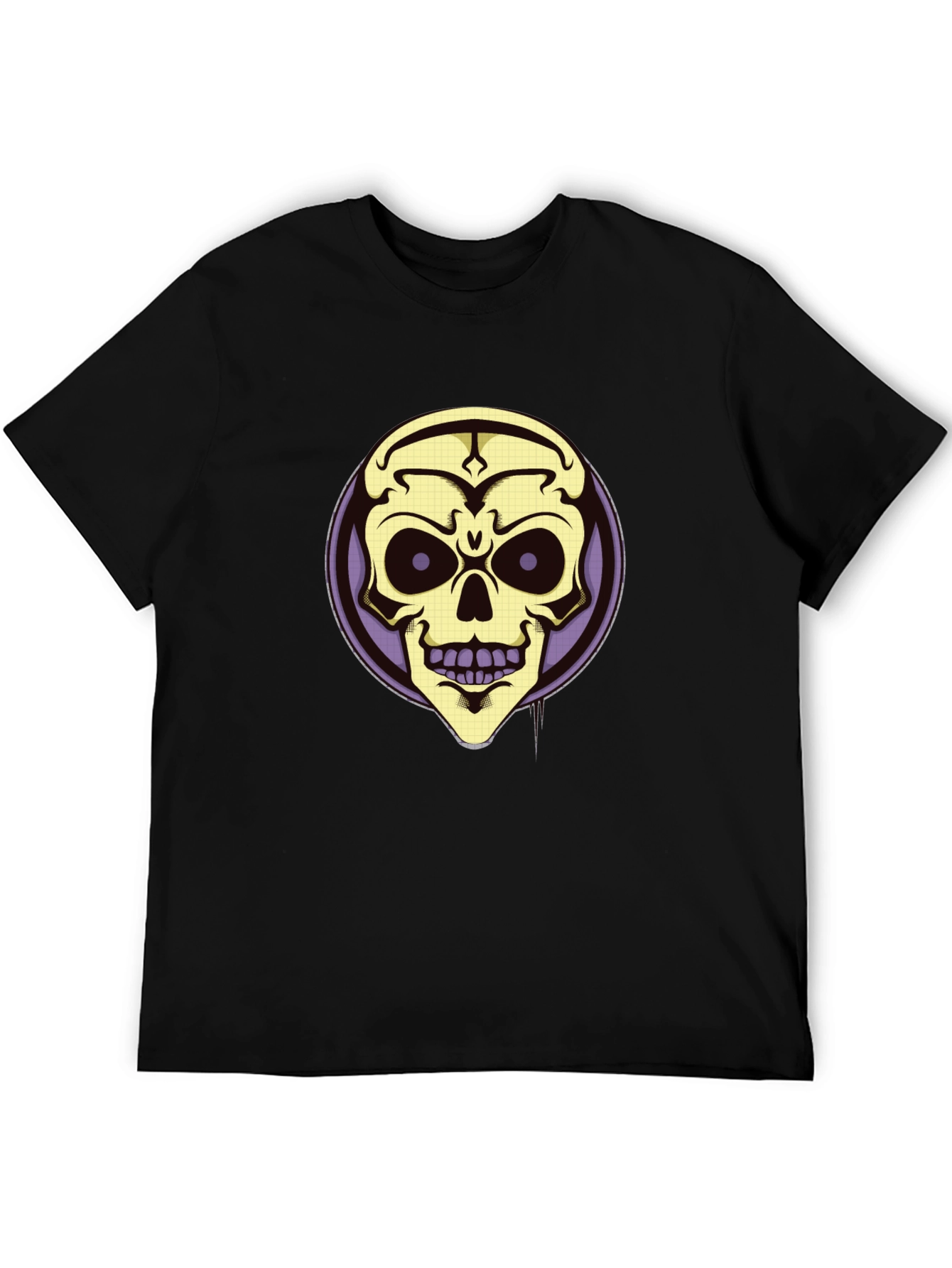 Skull Graphic T-Shirt - Black