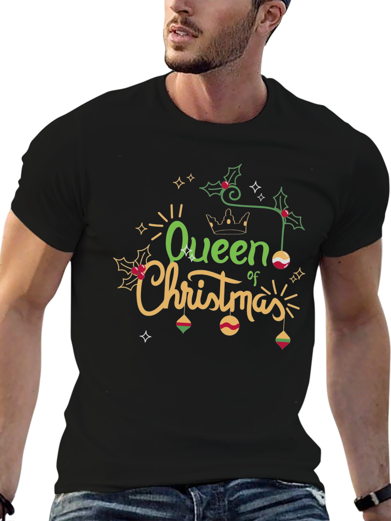 Queen of Christmas Graphic T-Shirt