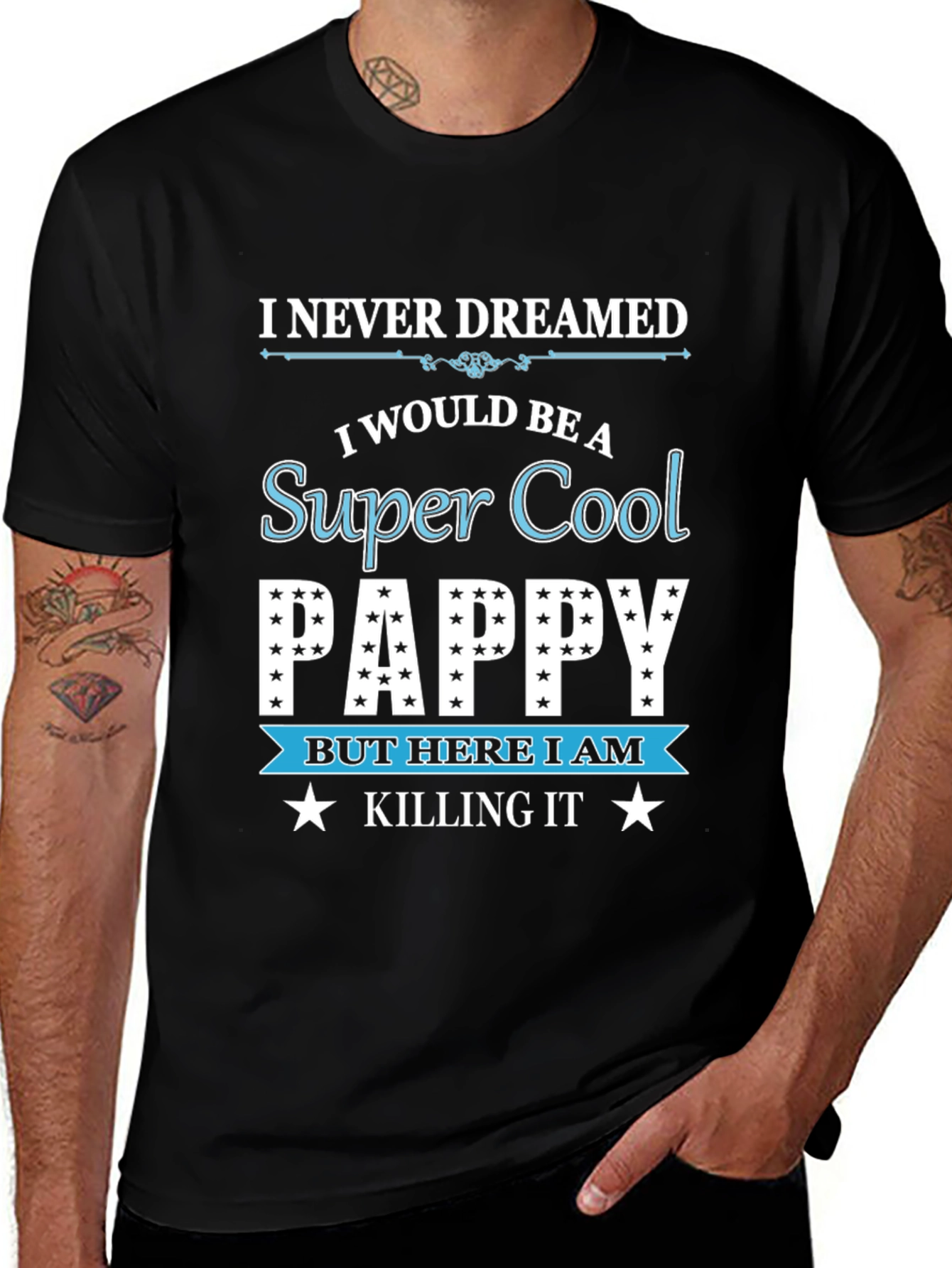 Super Cool Pappy T-Shirt - Killing It Design
