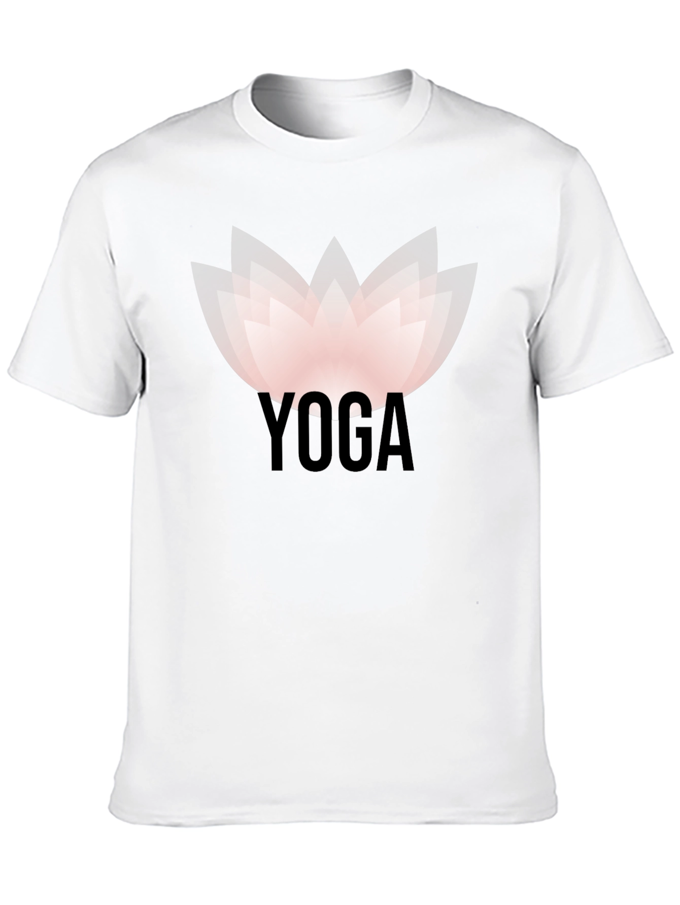 Yoga Lotus Graphic Tee - Zen & Stylish