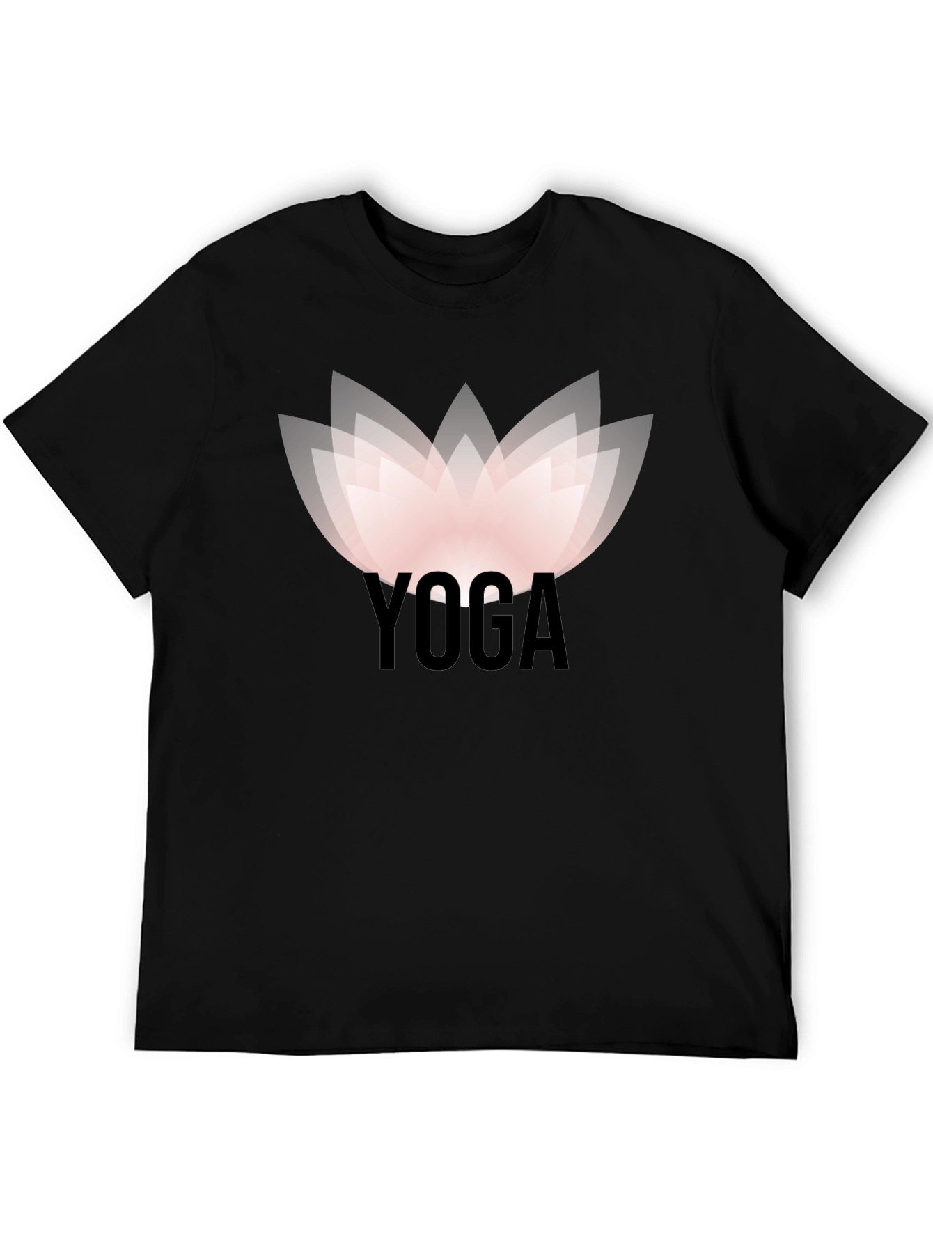 Yoga Lotus Graphic Tee - Zen & Stylish