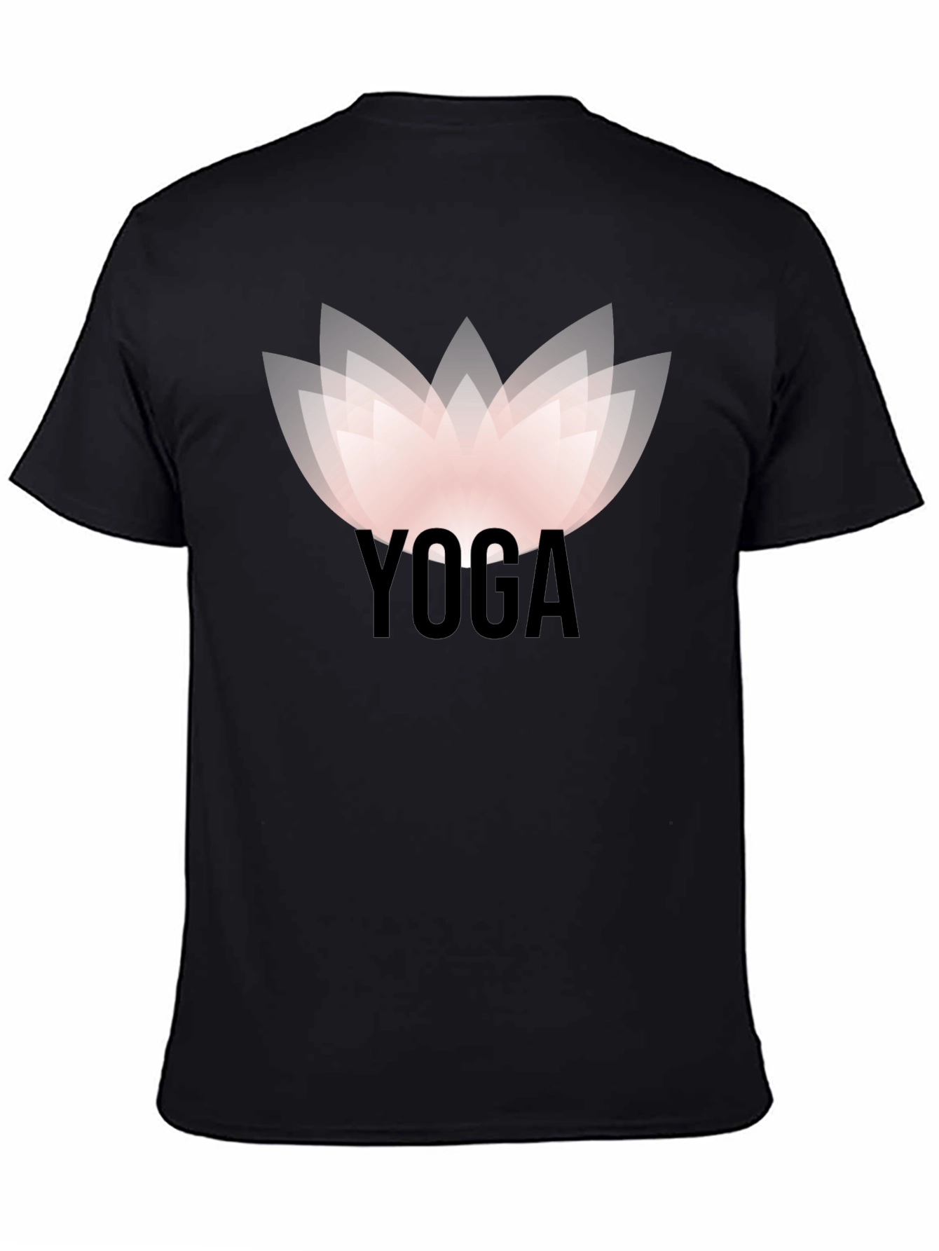 Yoga Lotus Graphic Tee - Zen & Stylish