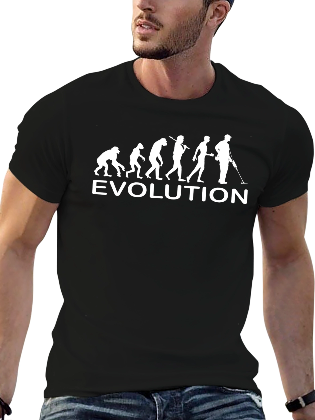 Evolution Metal Detecting T-Shirt - Black