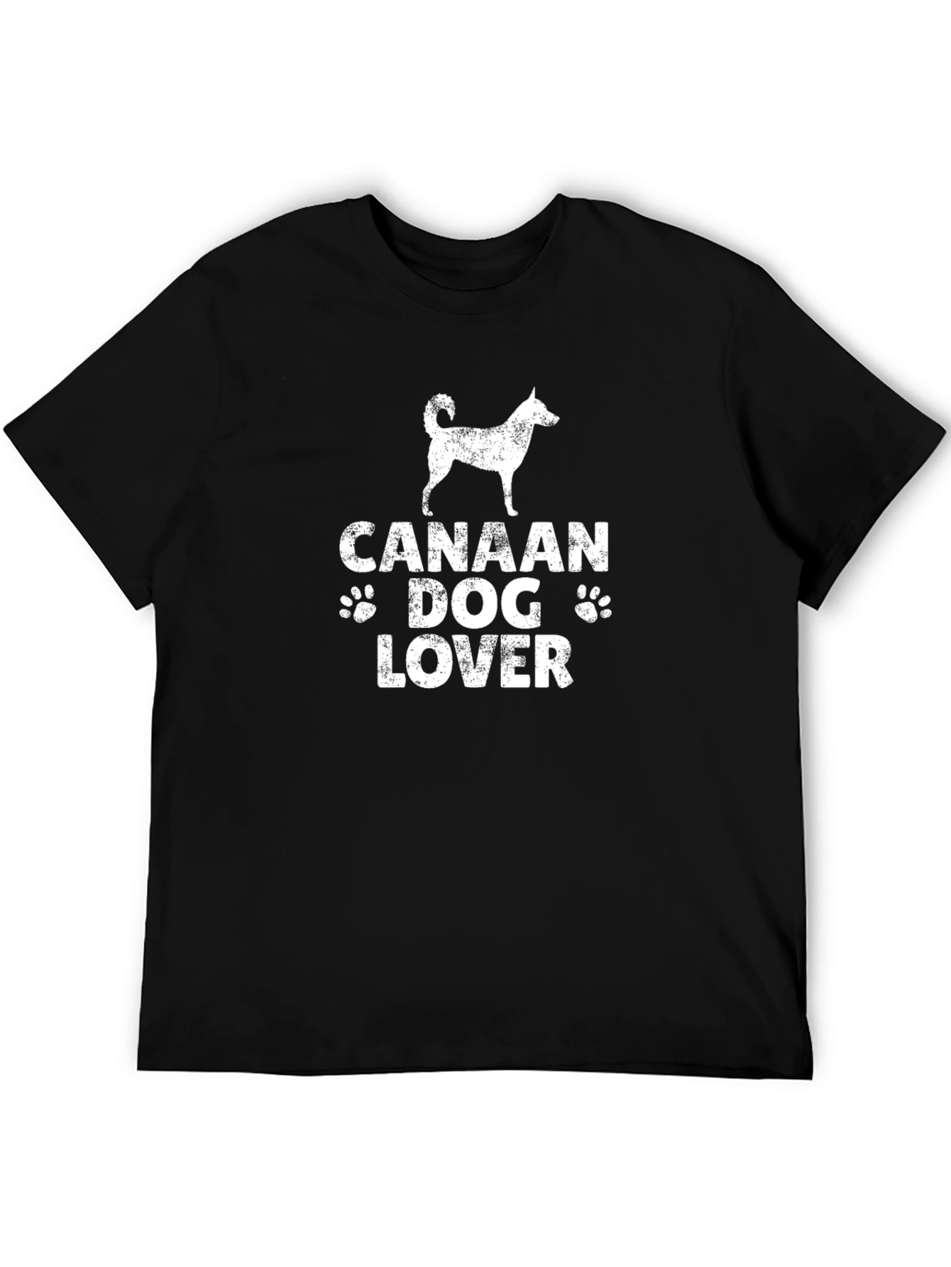 Canaan Dog Lover T-Shirt - Unisex Black Tee