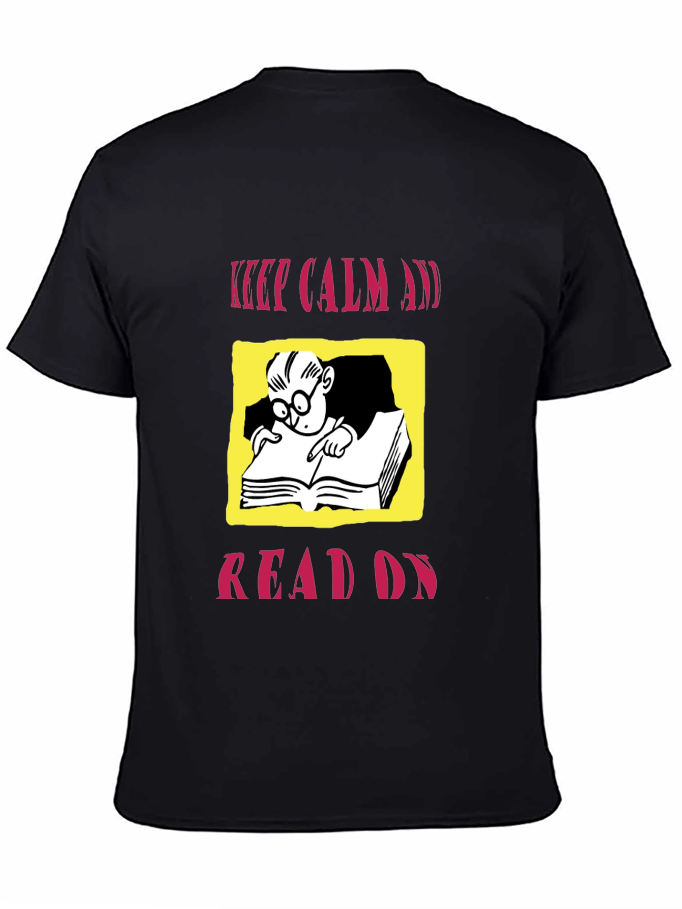 Keep Calm and Read On Graphic Tee