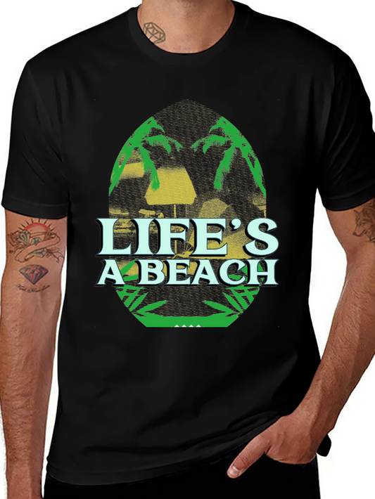 Lifes a Beach Graphic Tee