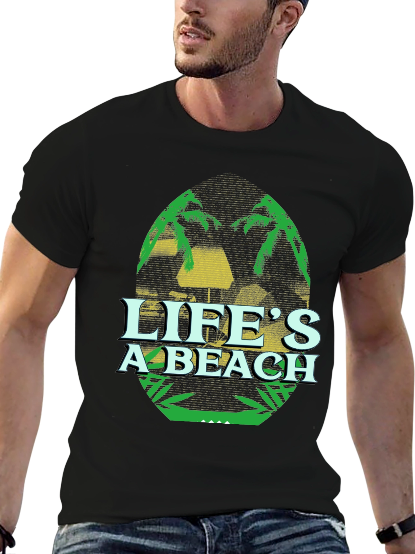 Lifes a Beach Graphic Tee