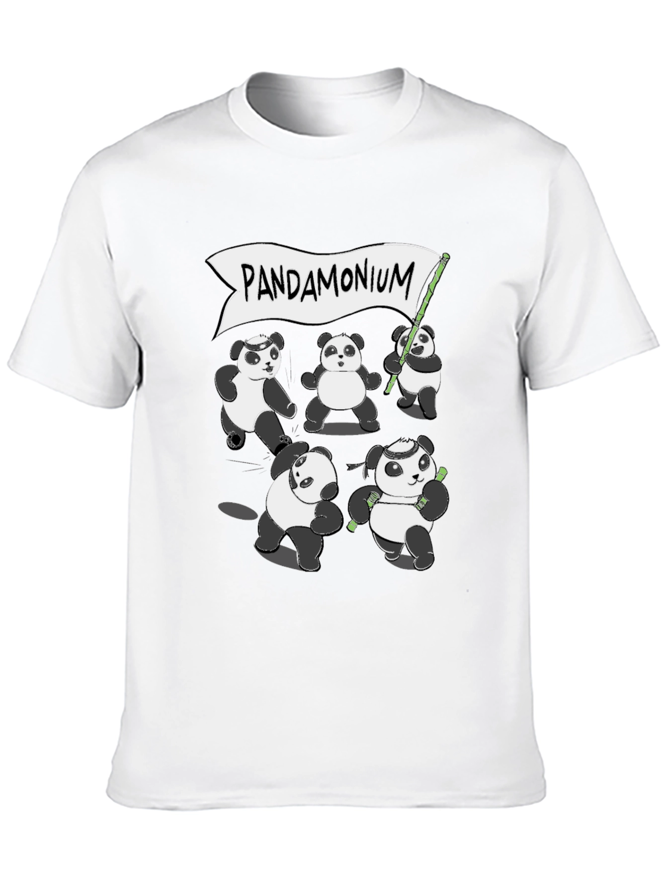 Pandamonium T-Shirt - Panda Graphic Tee