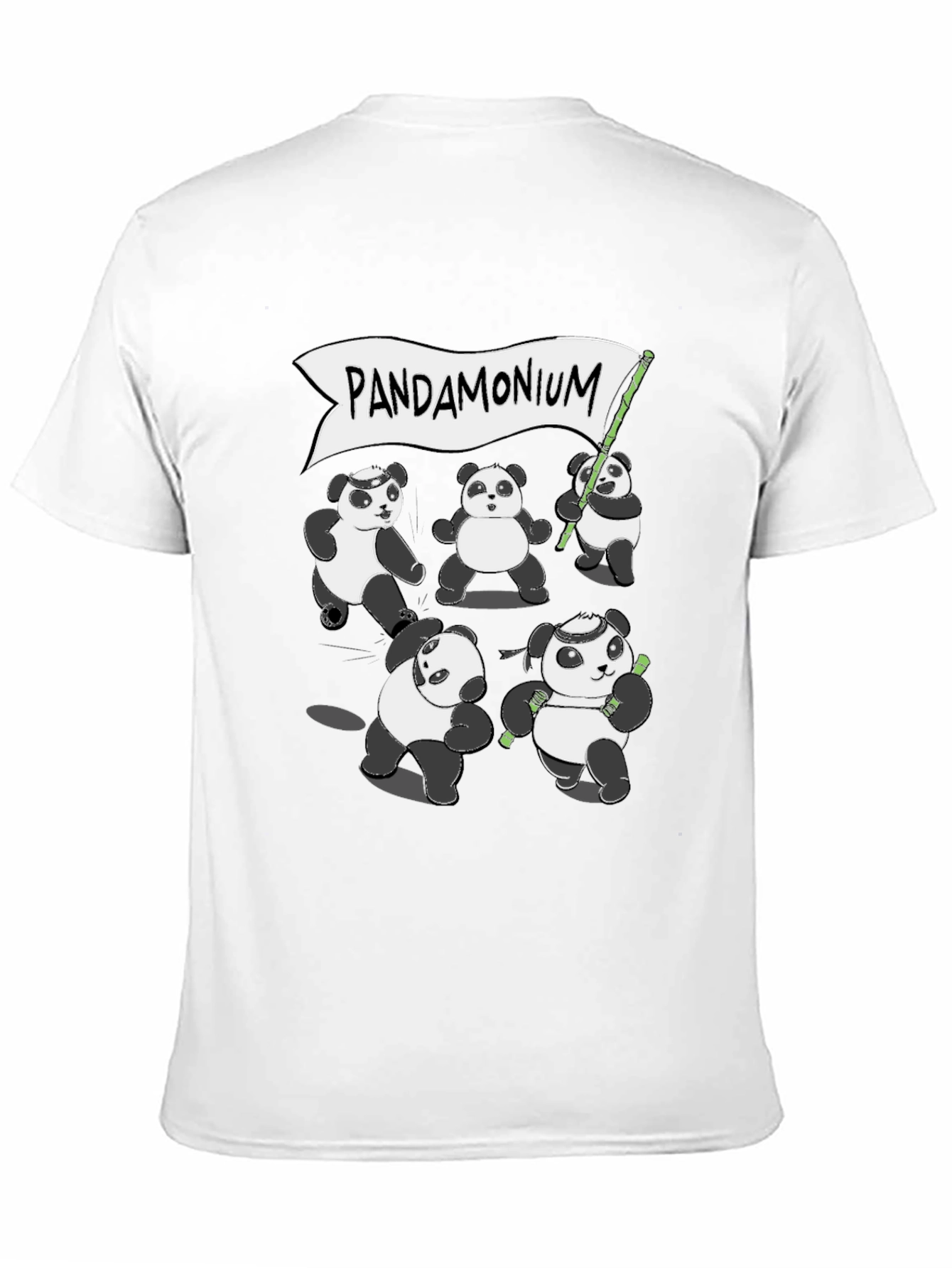 Pandamonium T-Shirt - Panda Graphic Tee