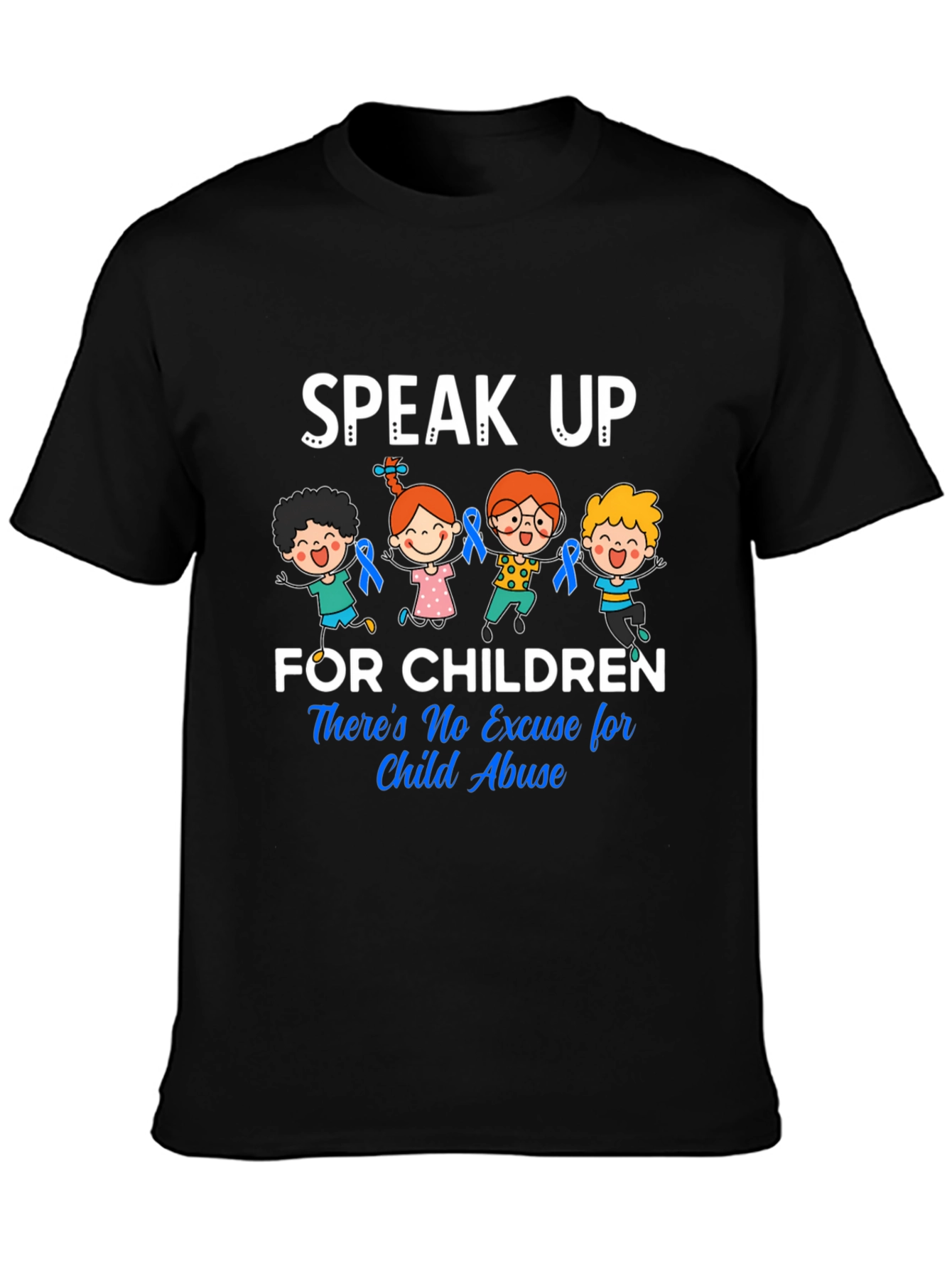 Speak Up For Children T-Shirt Child Abuse Awareness