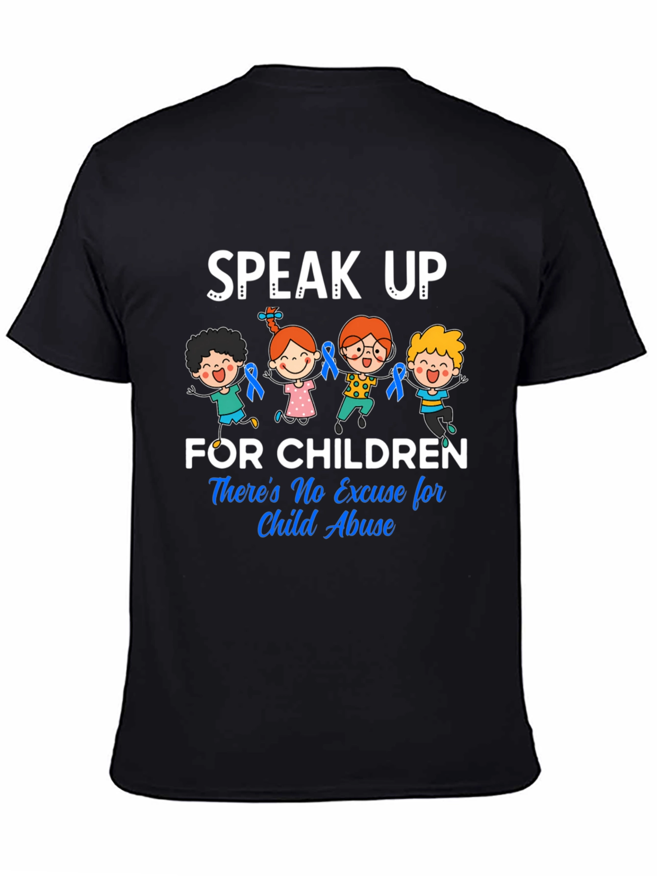 Speak Up For Children T-Shirt Child Abuse Awareness