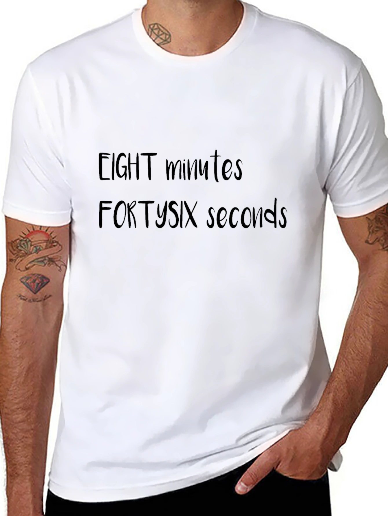 Eight Minutes Forty-Six Seconds Tee