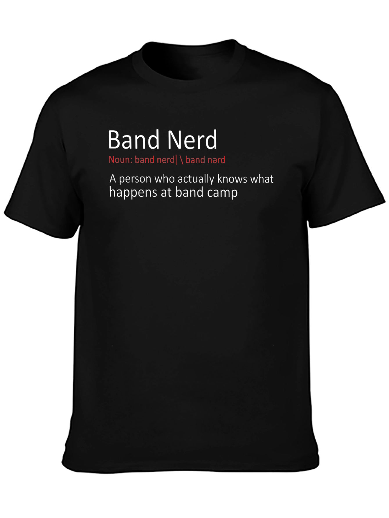 Band Nerd Definition T-Shirt