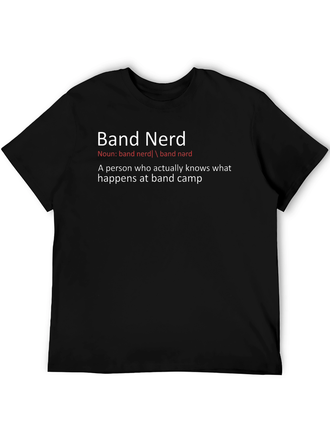 Band Nerd Definition T-Shirt