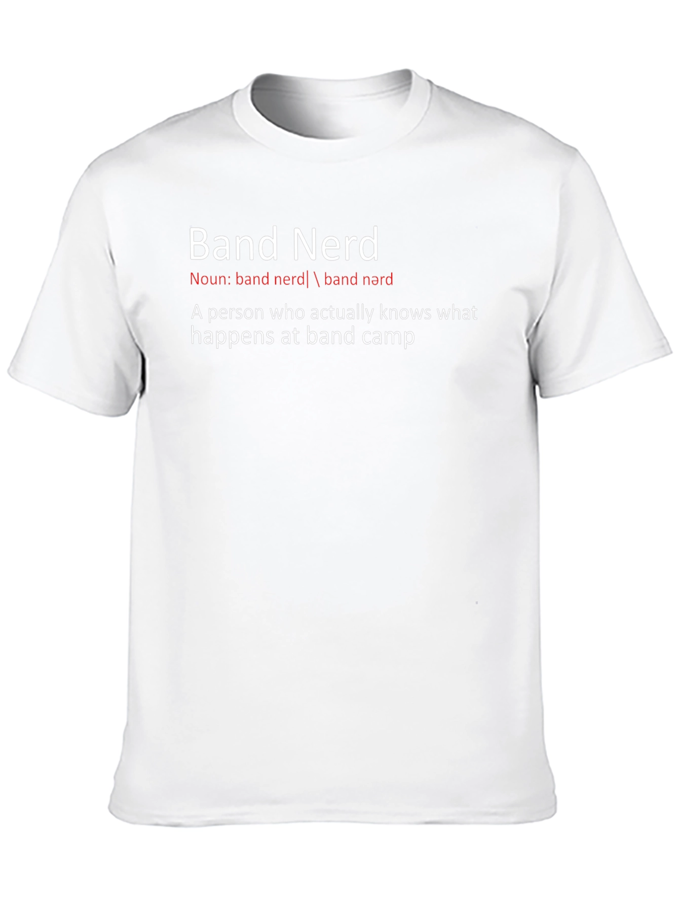 Band Nerd Definition T-Shirt