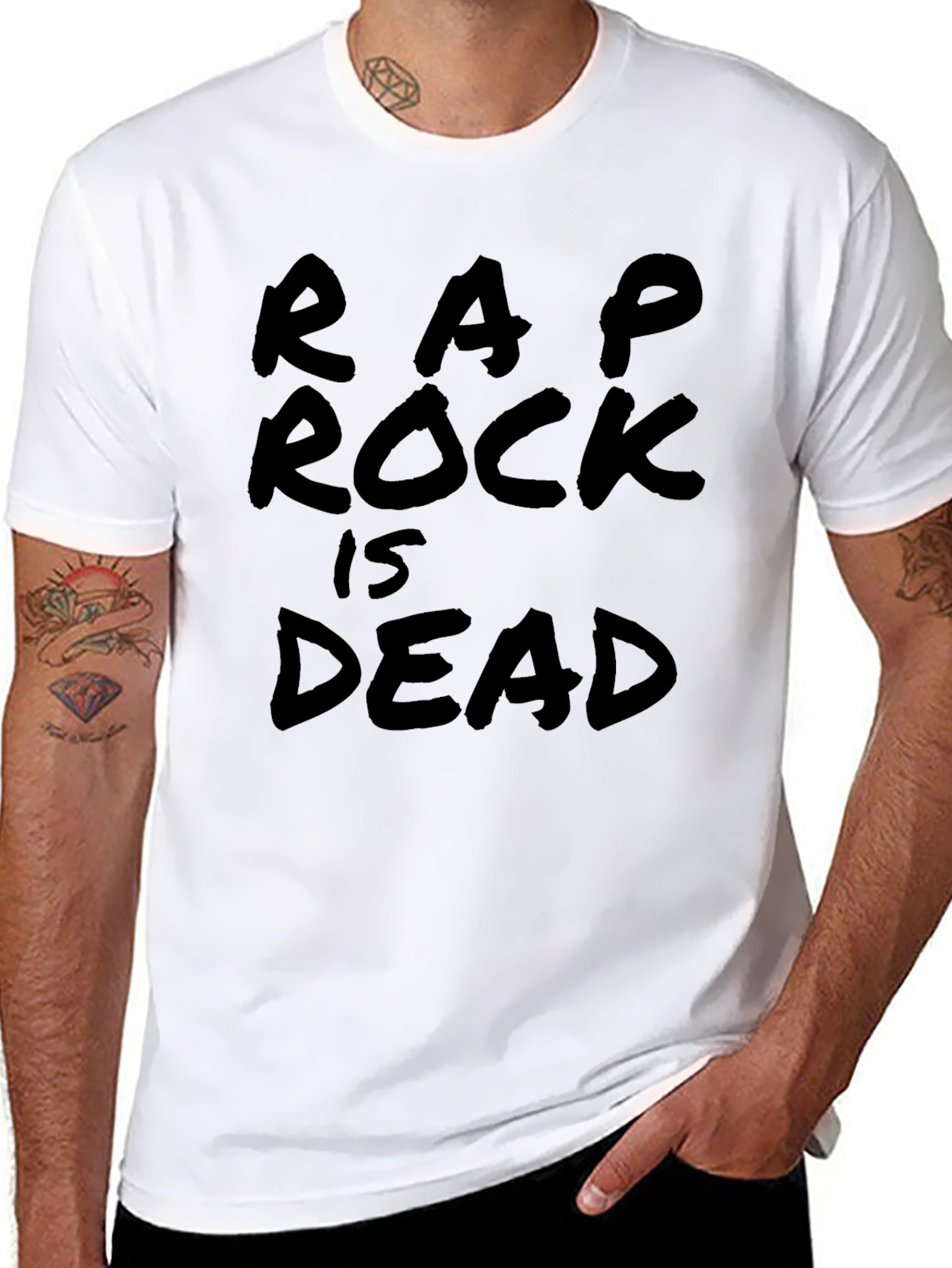 Rap Rock Is Dead Graphic Tee