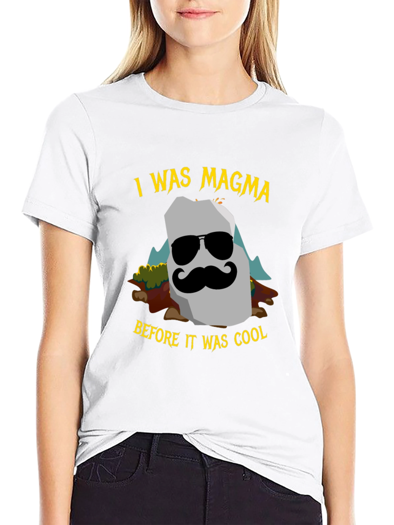 I Was Magma Cool Graphic T-Shirt