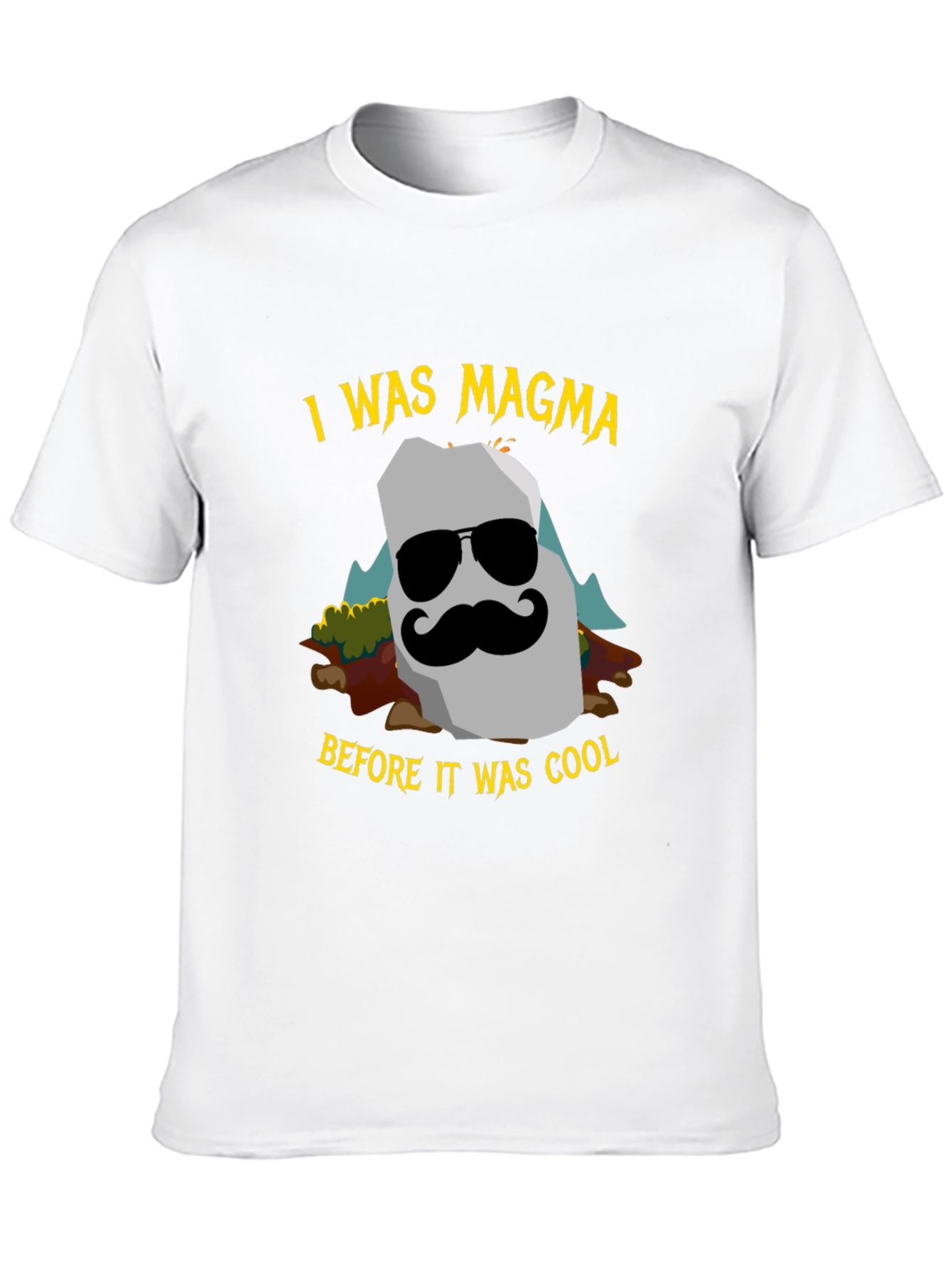 I Was Magma Cool Graphic T-Shirt
