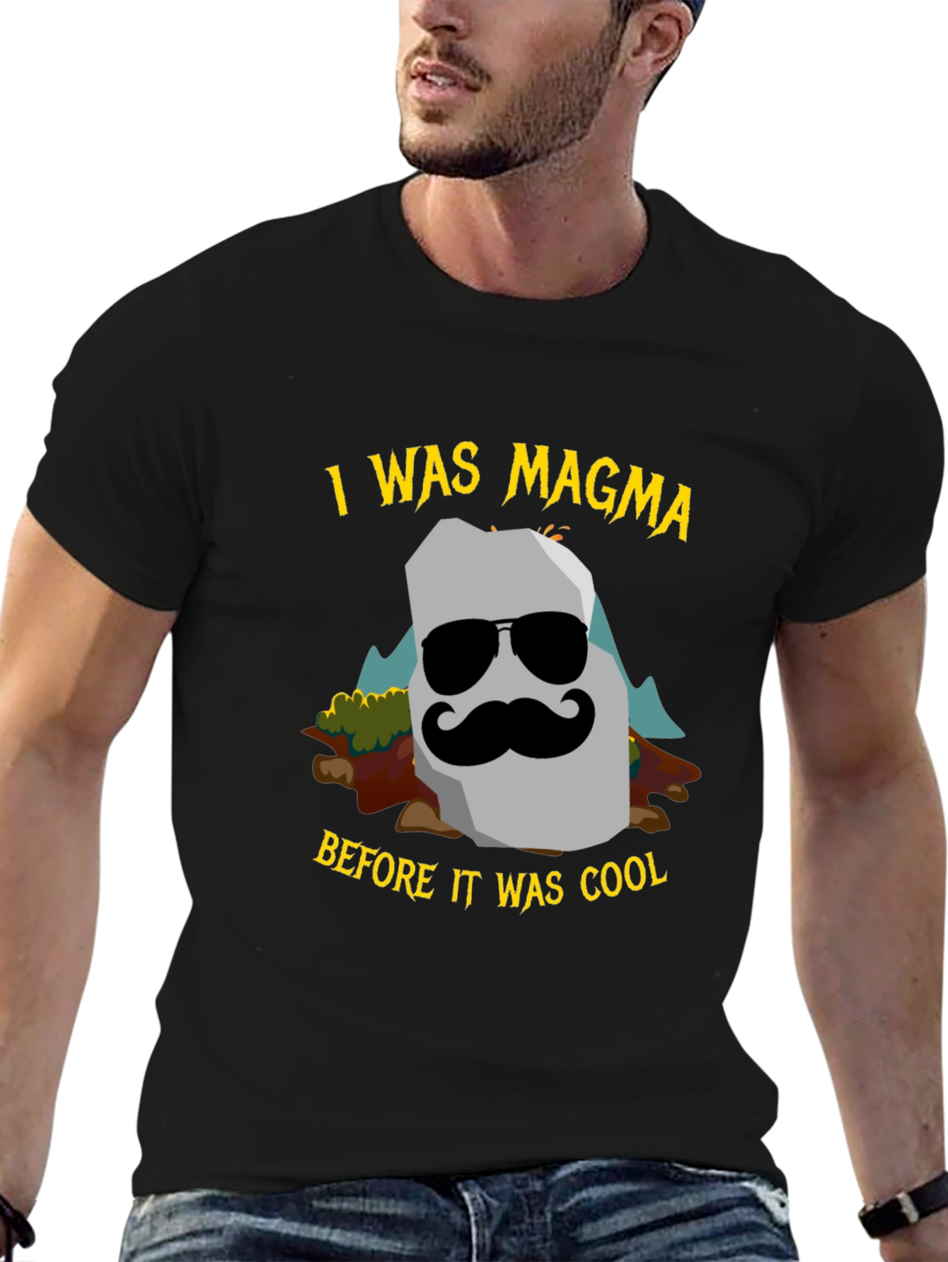 I Was Magma Cool Graphic T-Shirt