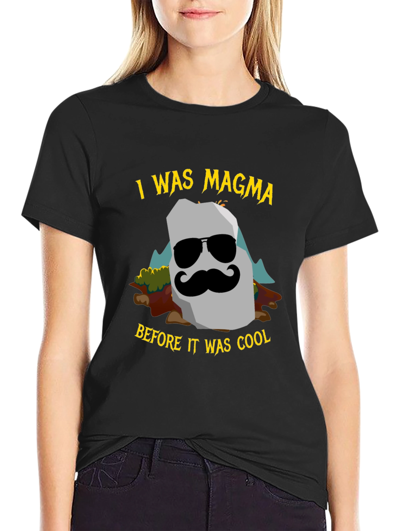 I Was Magma Cool Graphic T-Shirt