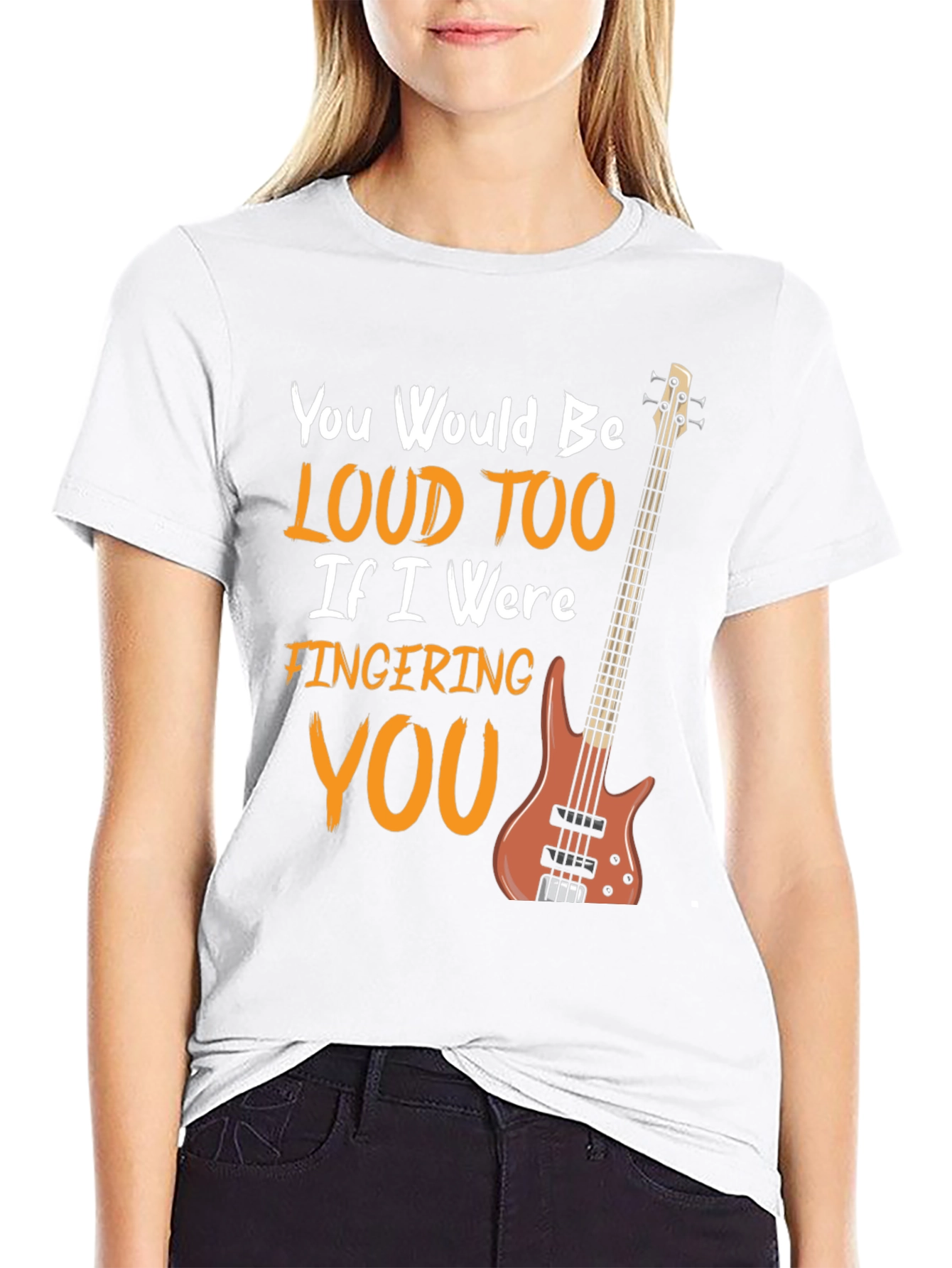Loud Too Bass Guitar T-Shirt