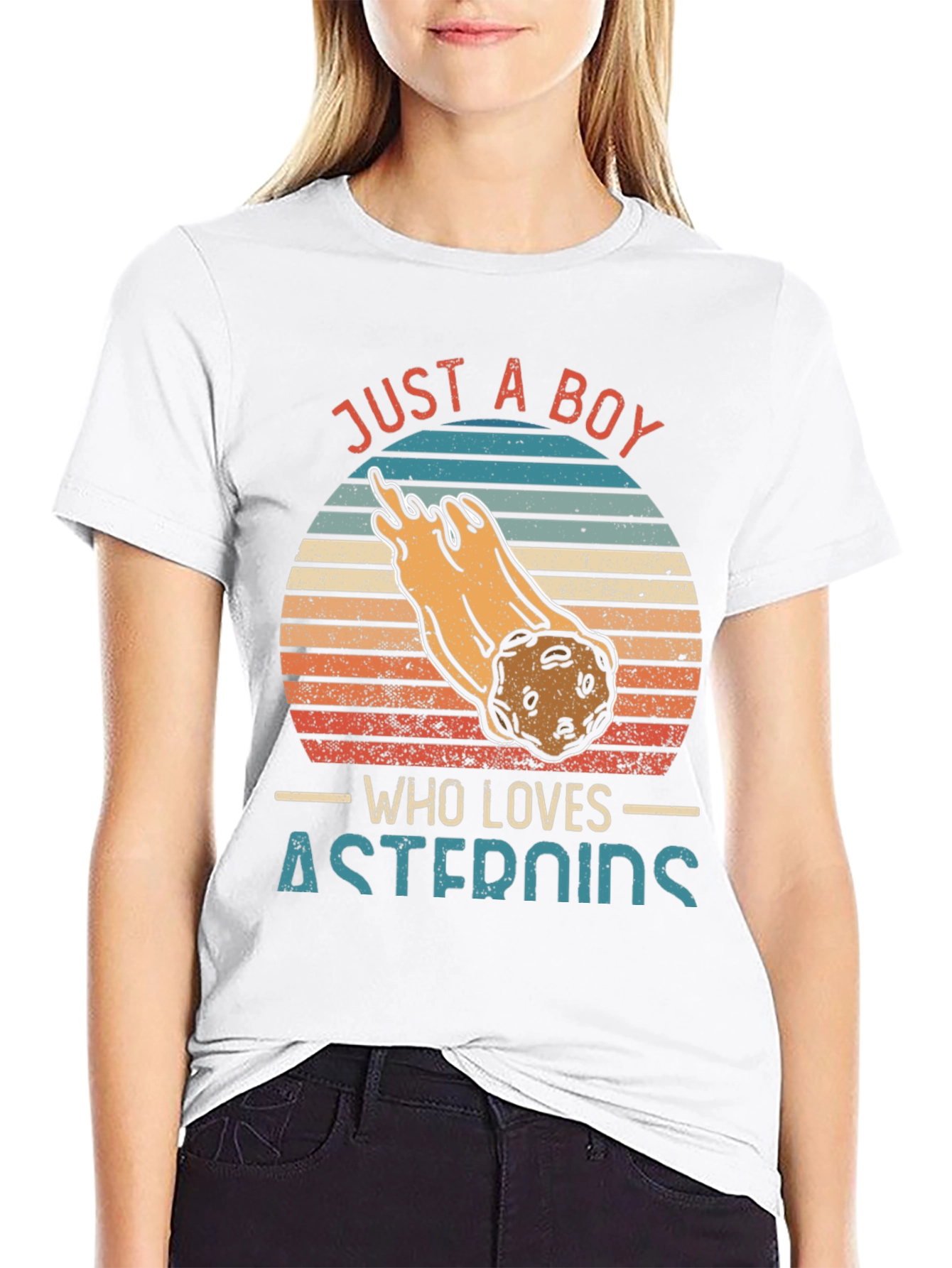 Just A Boy Who Loves Asteroids T-Shirt