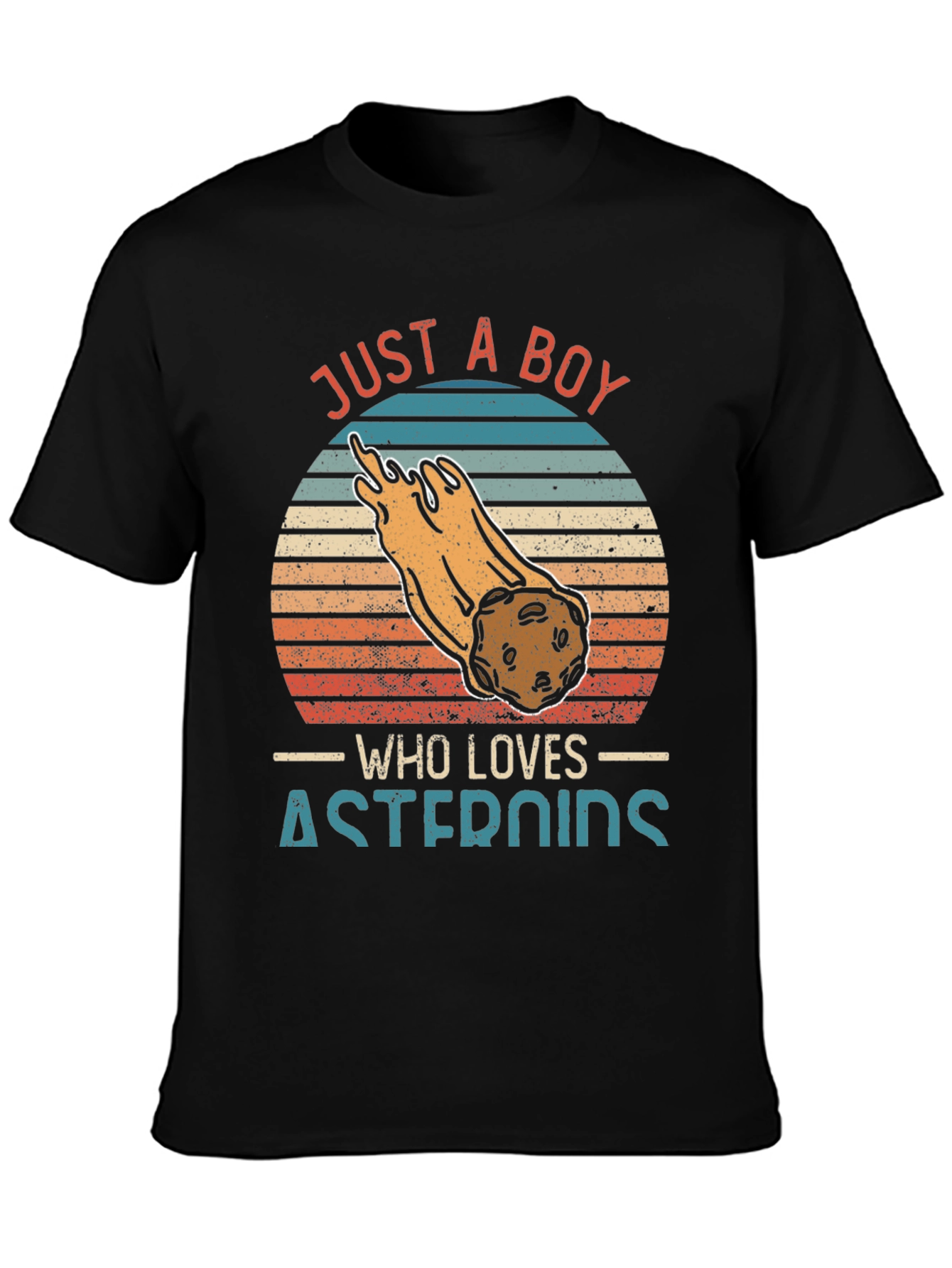 Just A Boy Who Loves Asteroids T-Shirt