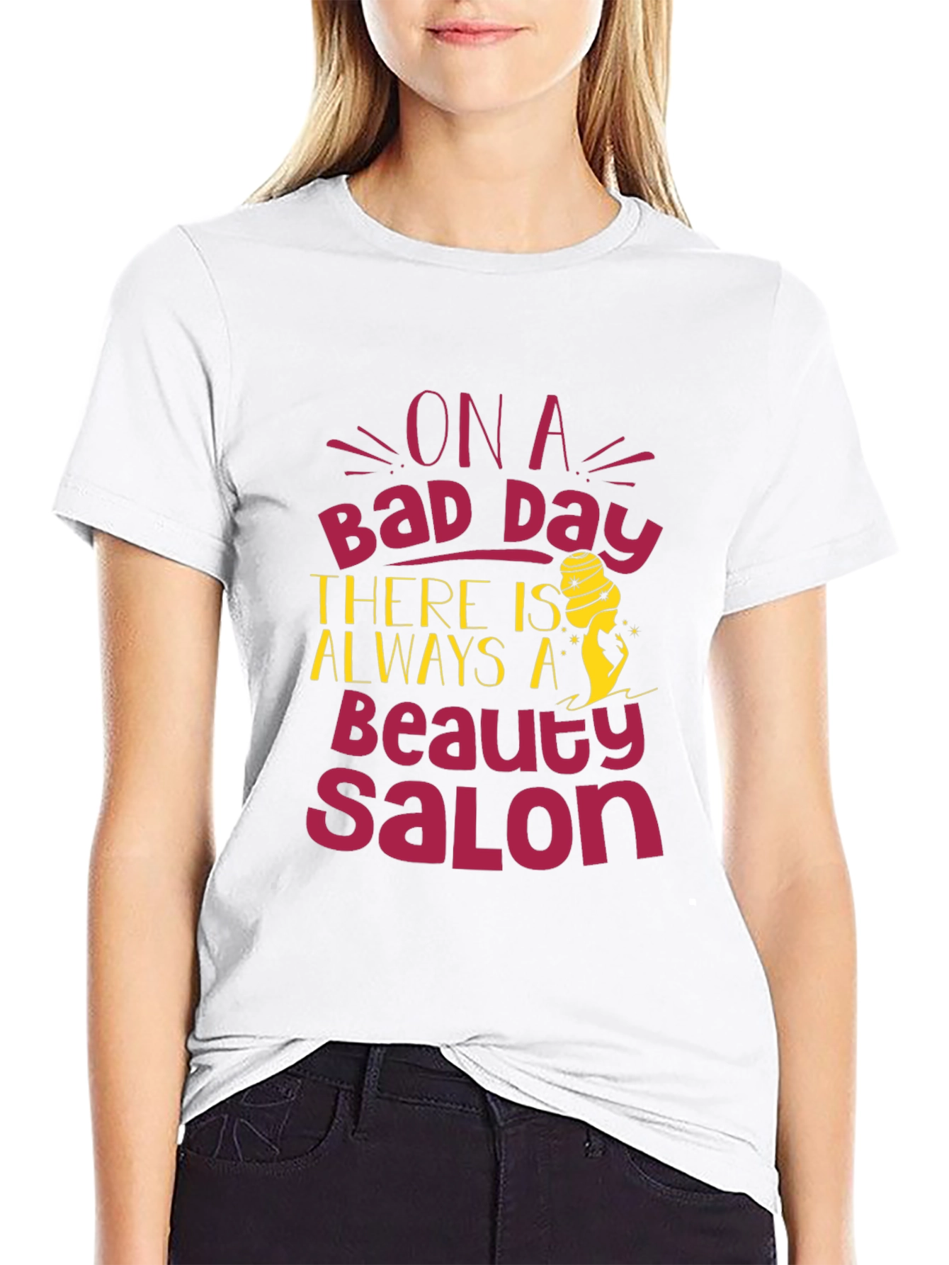Beauty Salon T-Shirt: Bad Day Therapy
