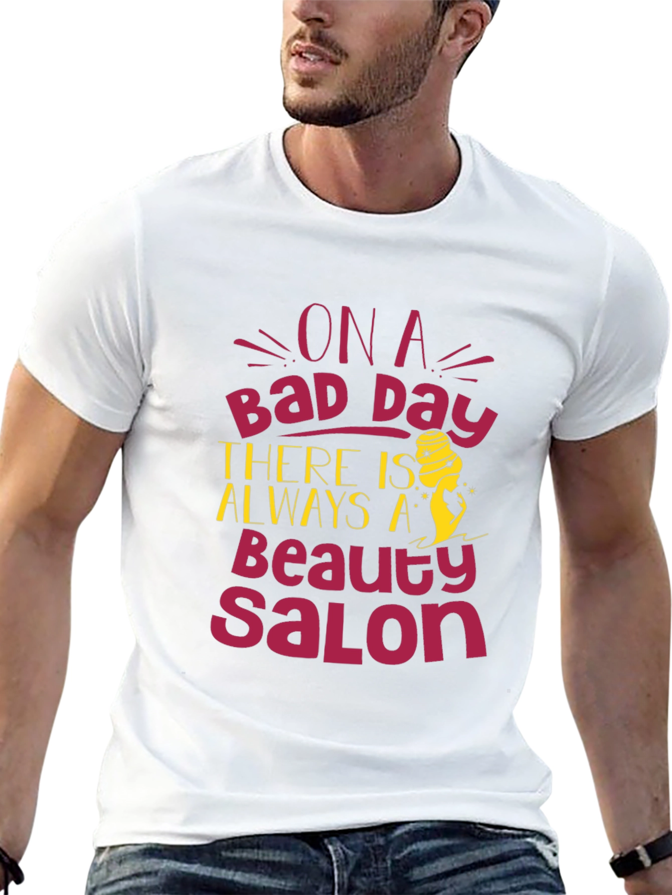 Beauty Salon T-Shirt: Bad Day Therapy